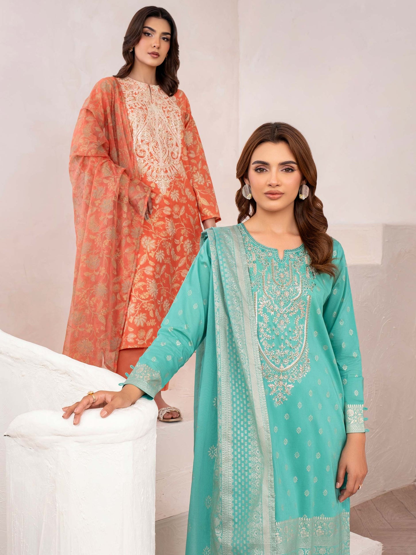 3 Piece Lawn Suit-Embroidered (Unstitched)