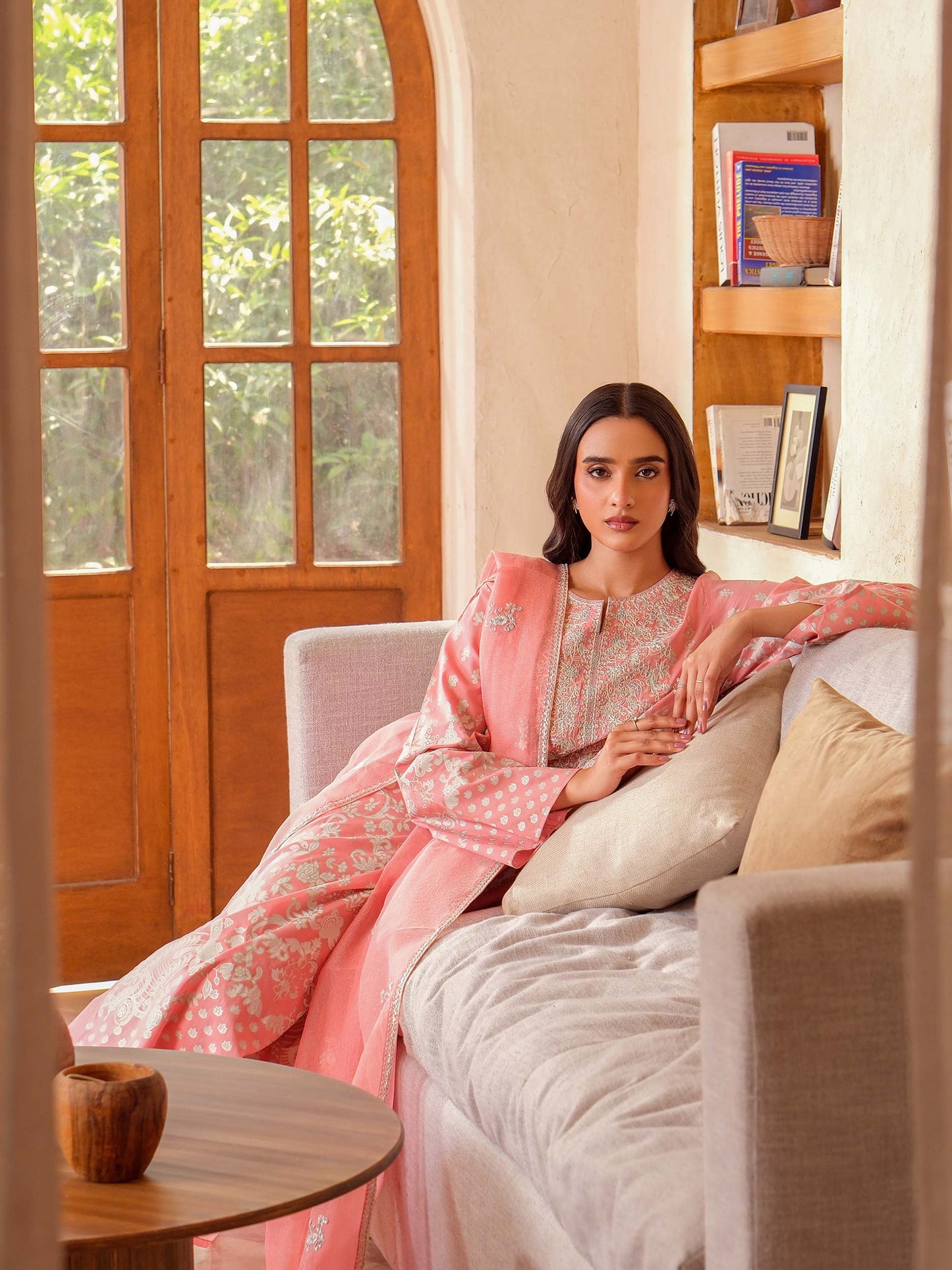 3 Piece Lawn Suit-Embroidered (Unstitched)