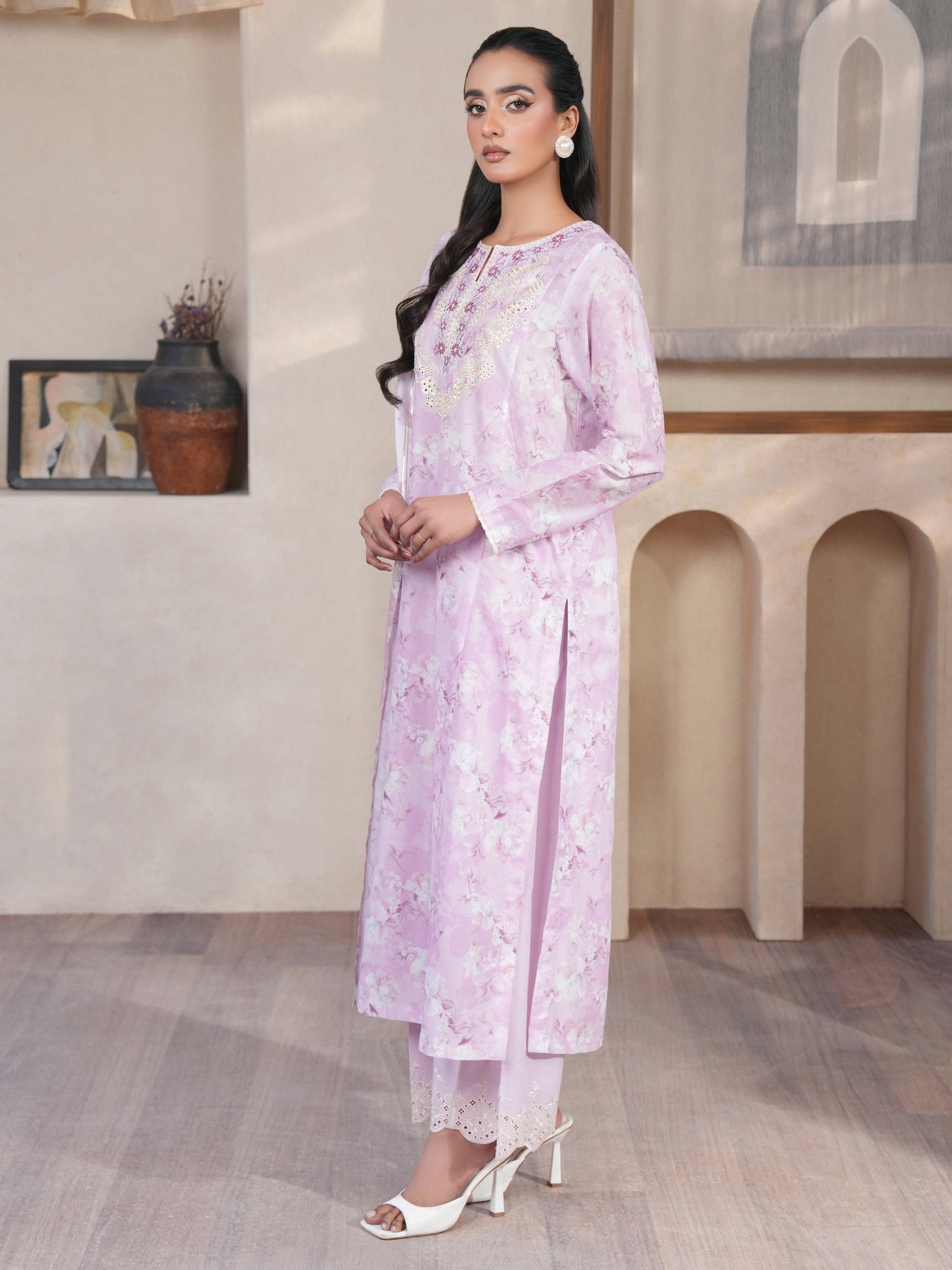 3 Piece Lawn Suit-Embroidered (Unstitched)