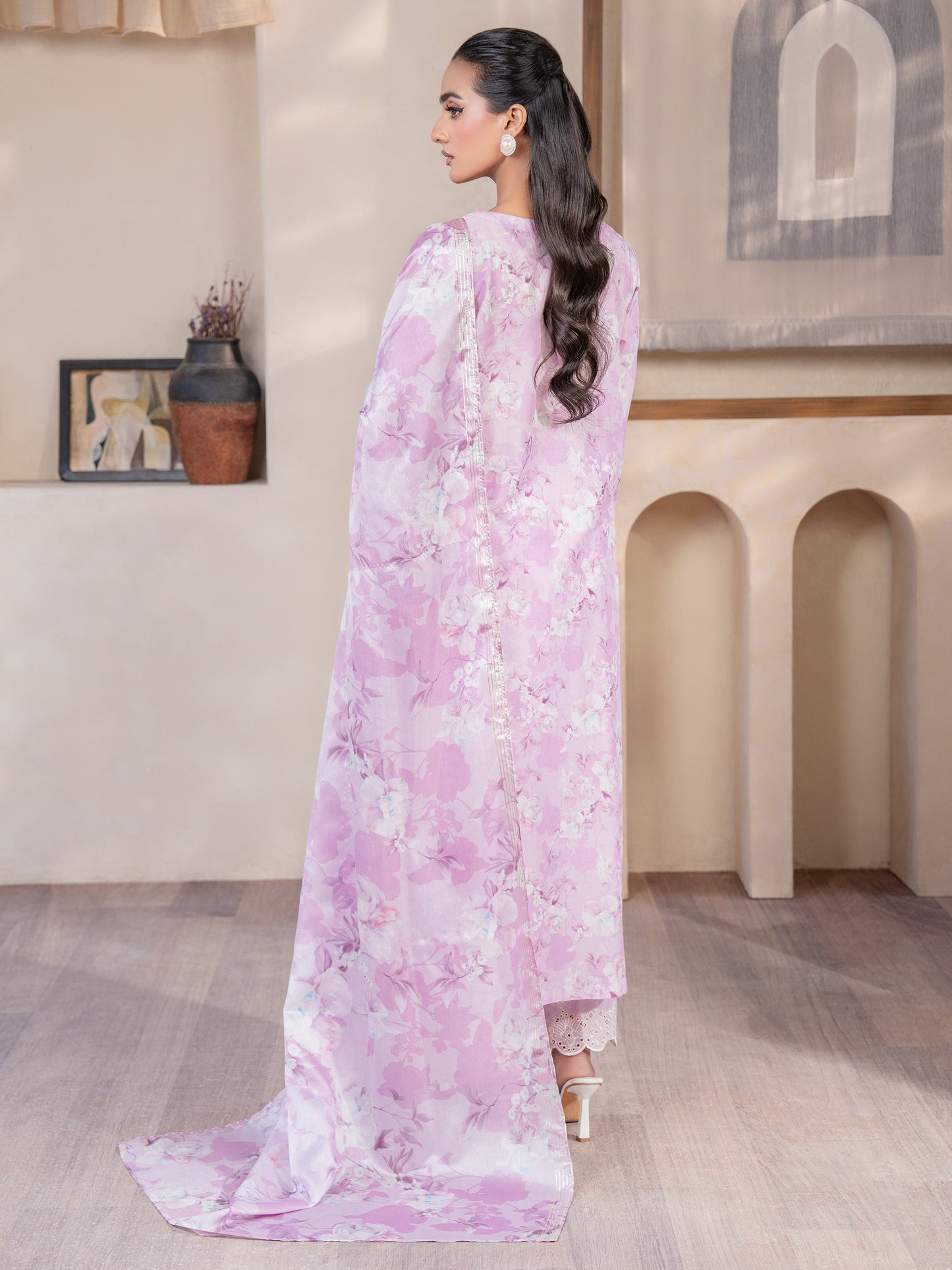 3 Piece Lawn Suit-Embroidered (Unstitched)
