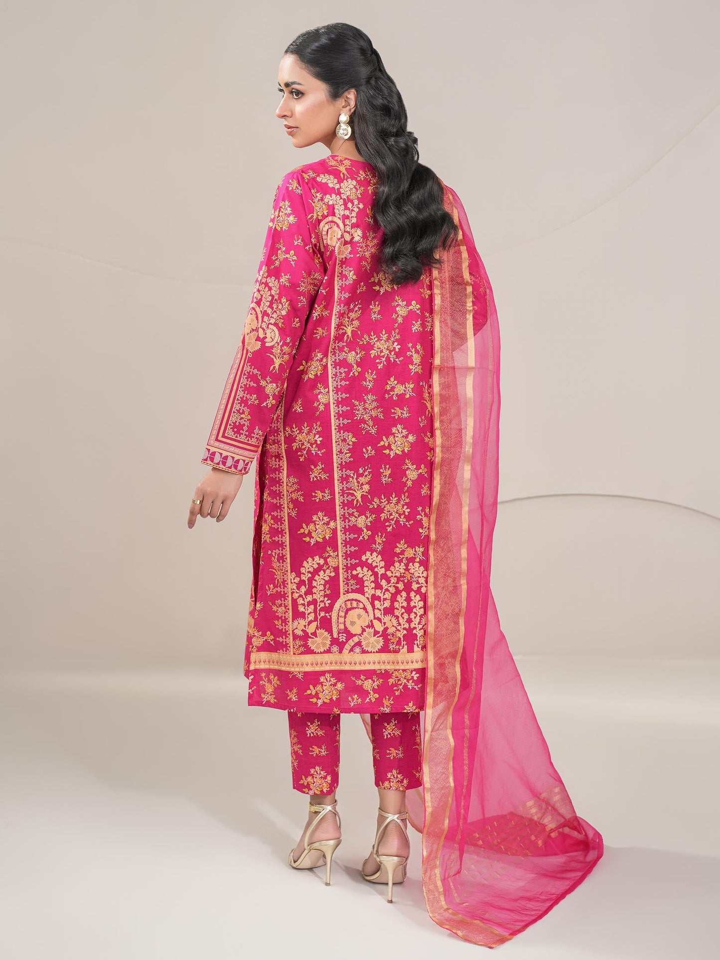 3 Piece Lawn Suit-Paste Print (Unstitched)