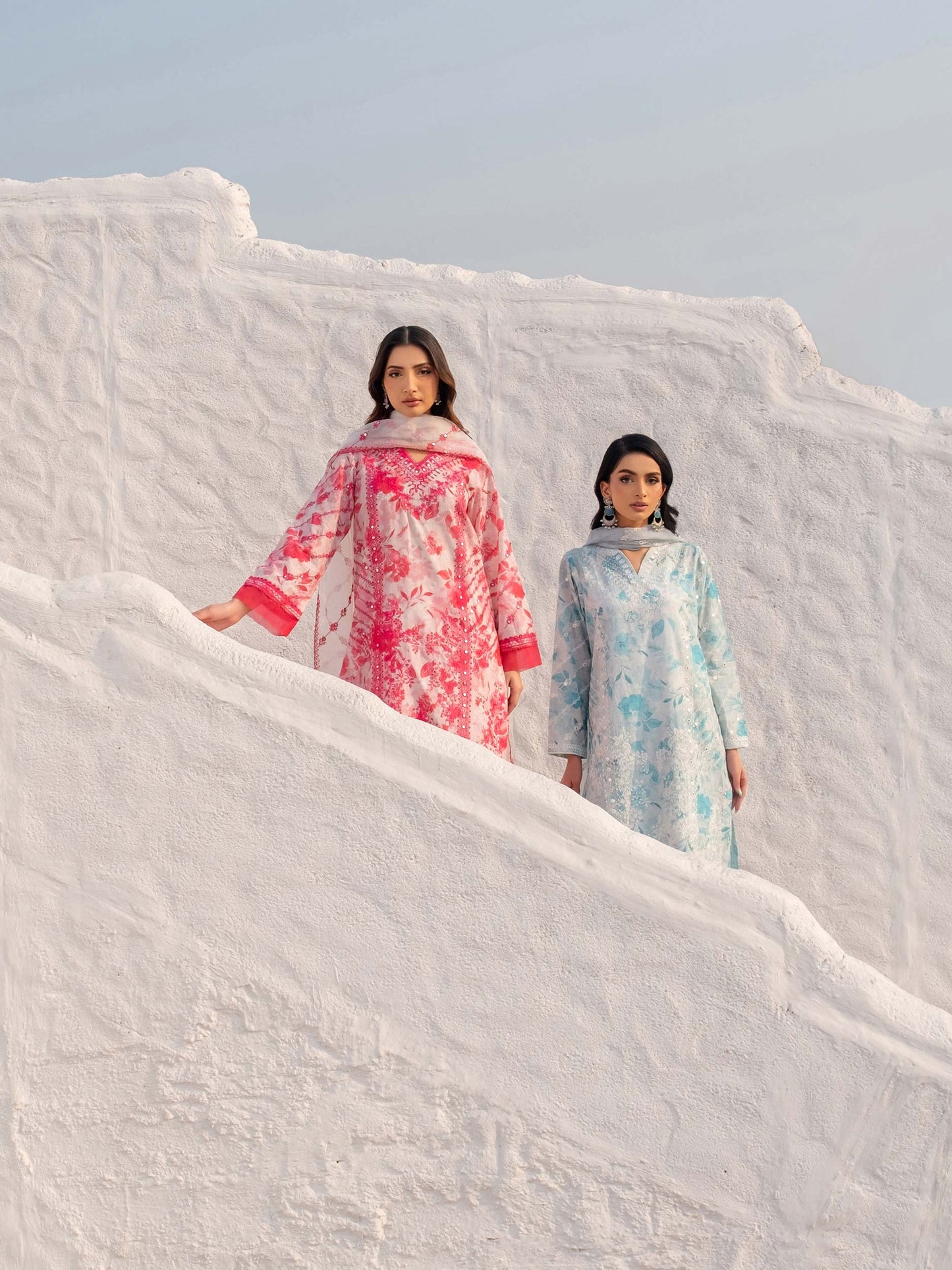 3 Piece Lawn Suit-Embroidered (Unstitched)