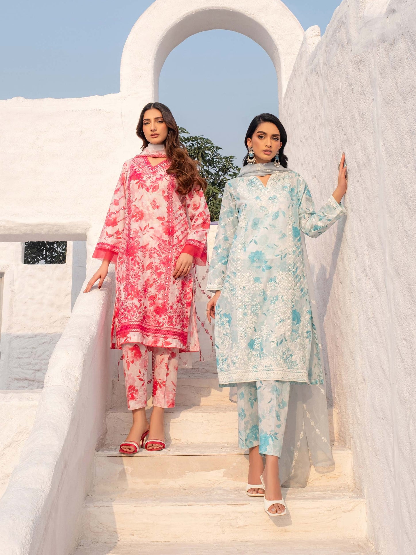 3 Piece Lawn Suit-Embroidered (Unstitched)