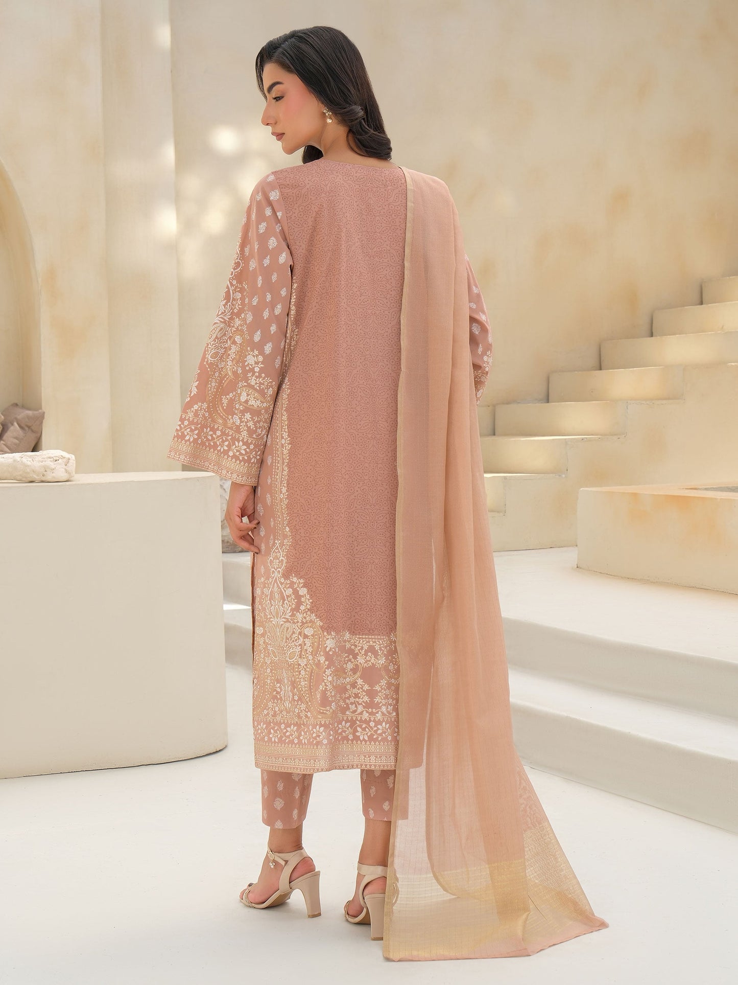 3 Piece Lawn Suit-Embroidered (Unstitched)