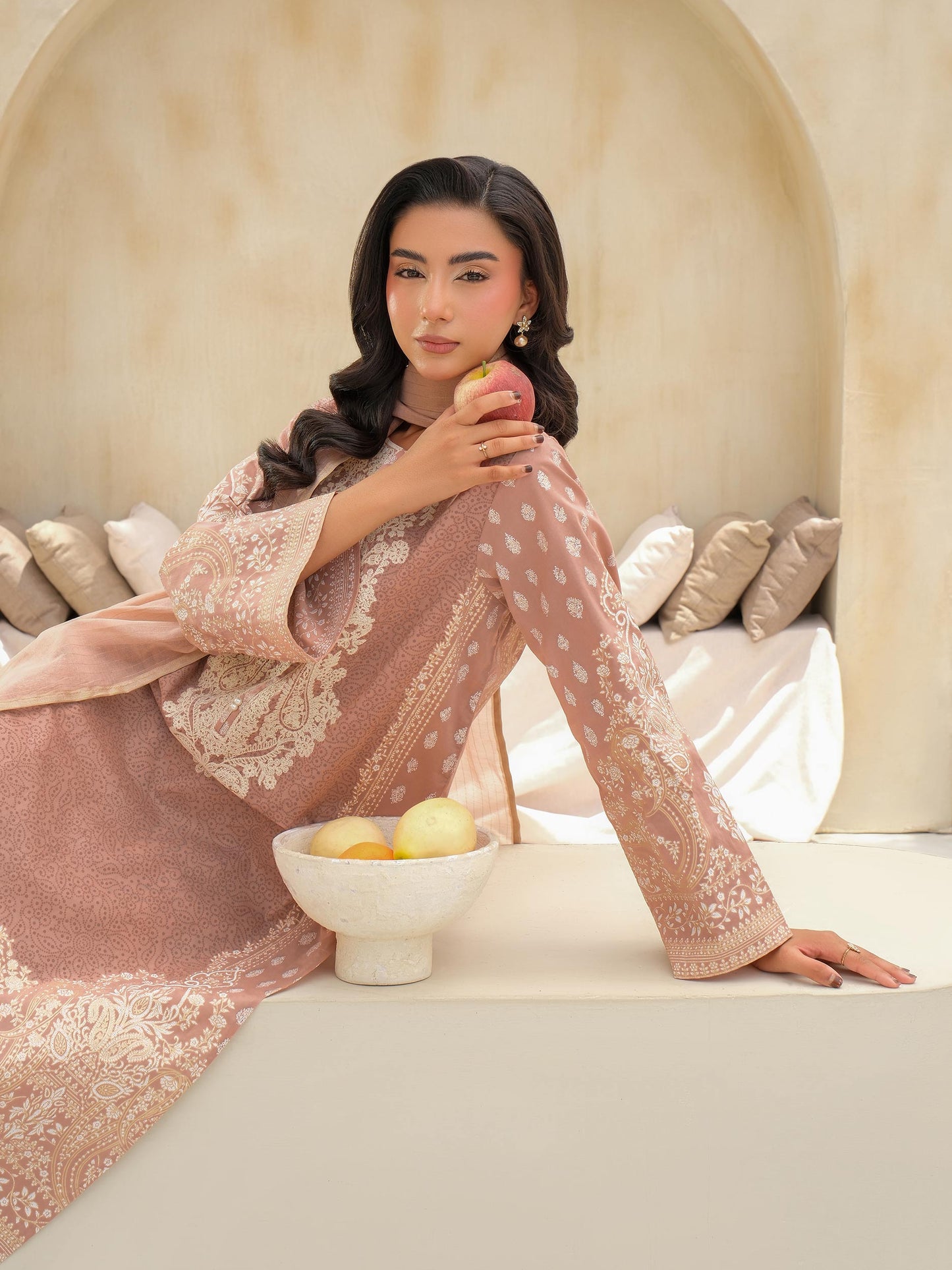 3 Piece Lawn Suit-Embroidered (Unstitched)