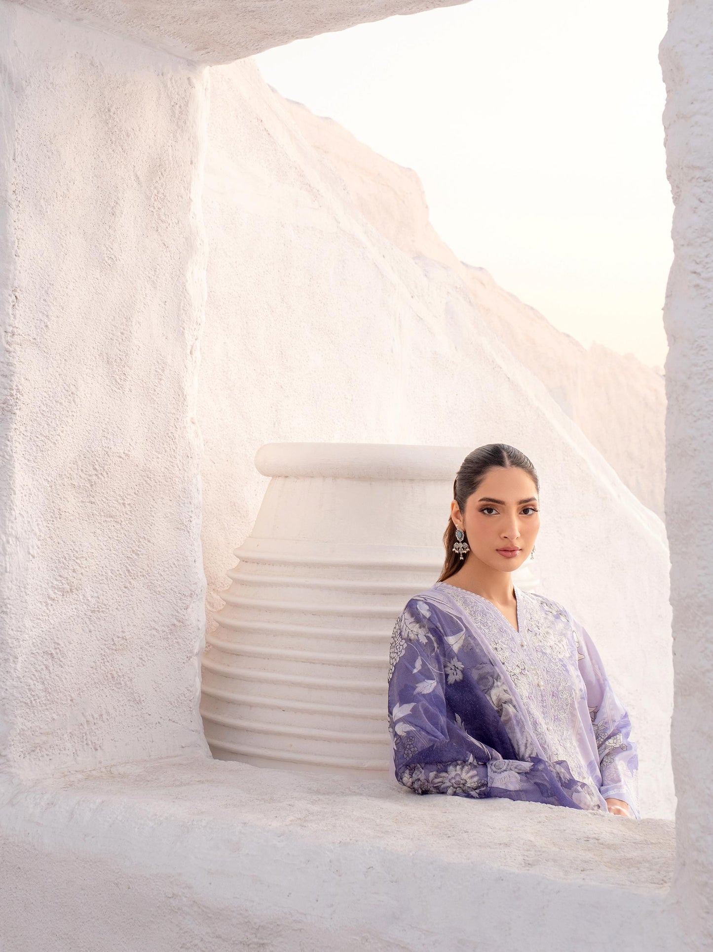 3 Piece Lawn Suit-Embroidered (Unstitched)