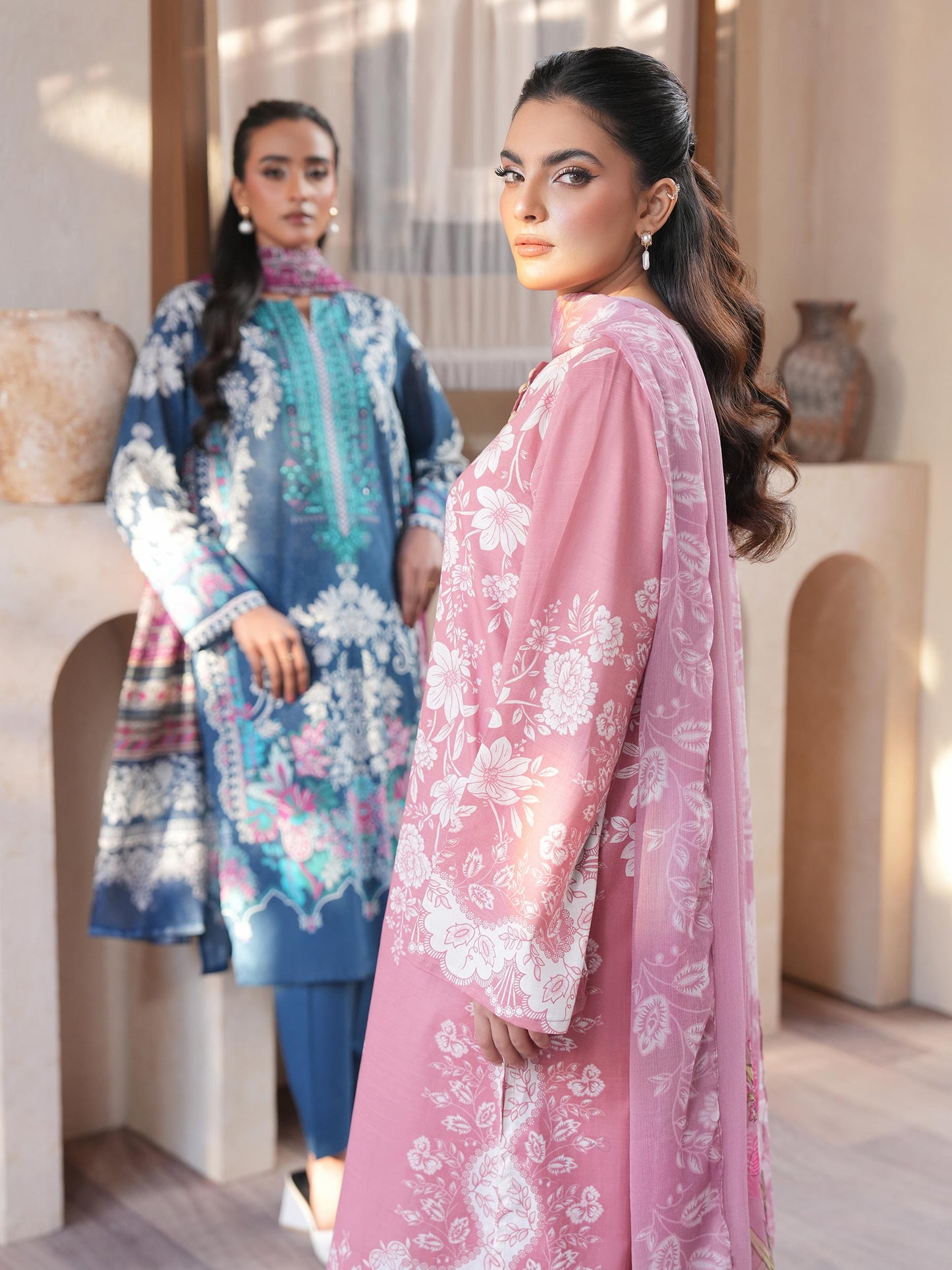 3 Piece Lawn Suit-Embroidered (Unstitched)