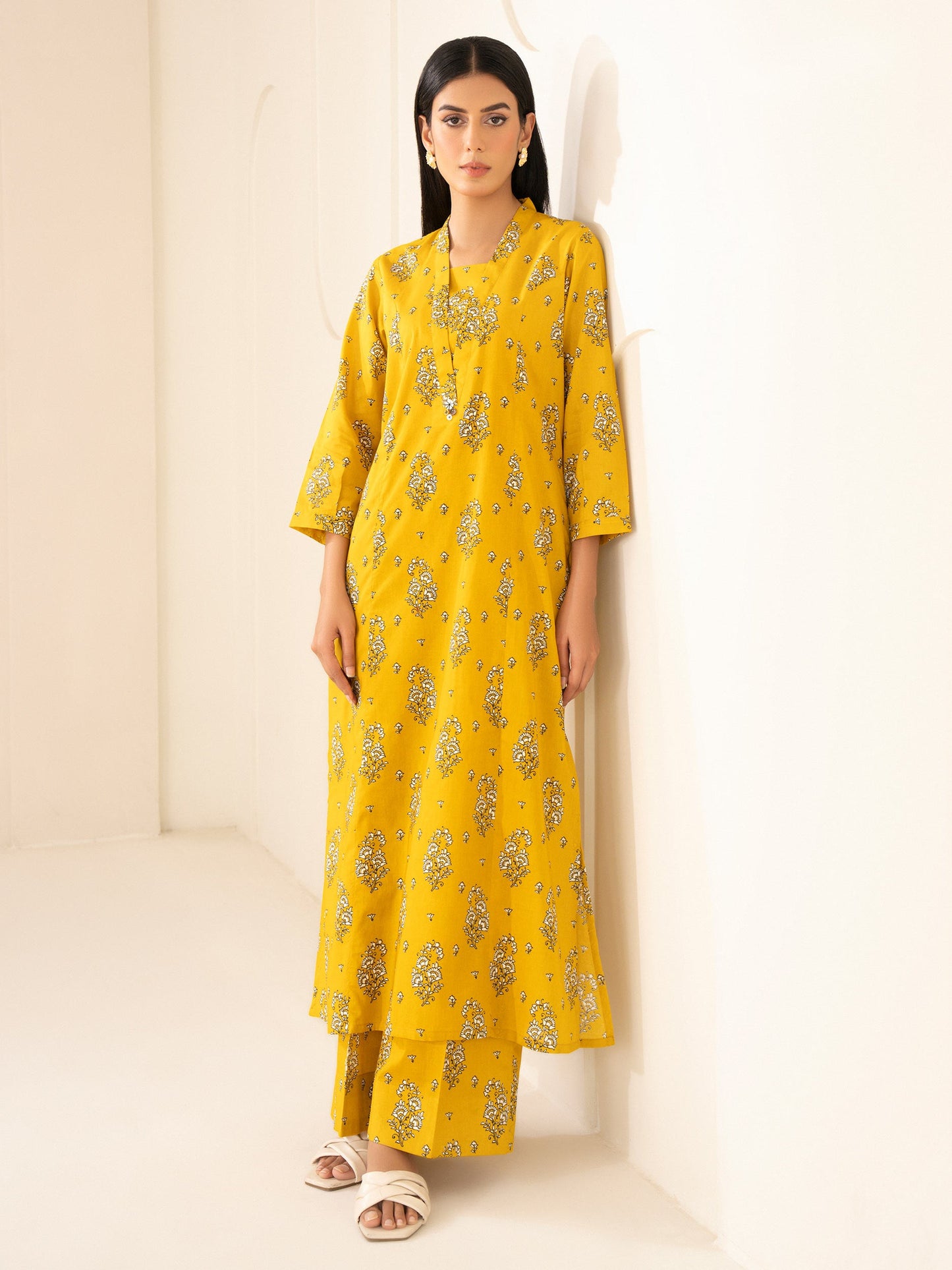Lawn Shirt-Paste Print (Unstitched)