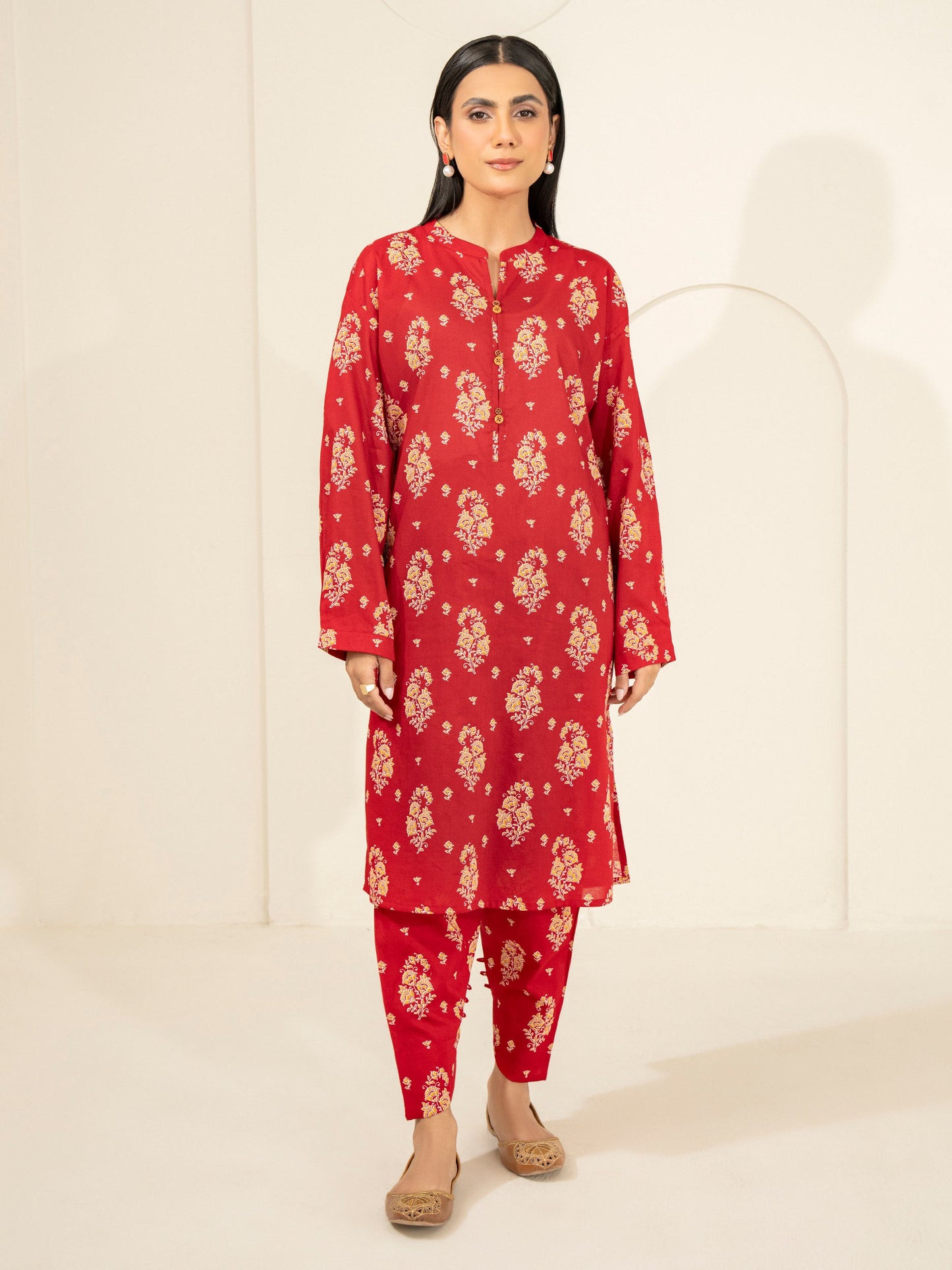 Lawn Shirt-Paste Print (Unstitched)