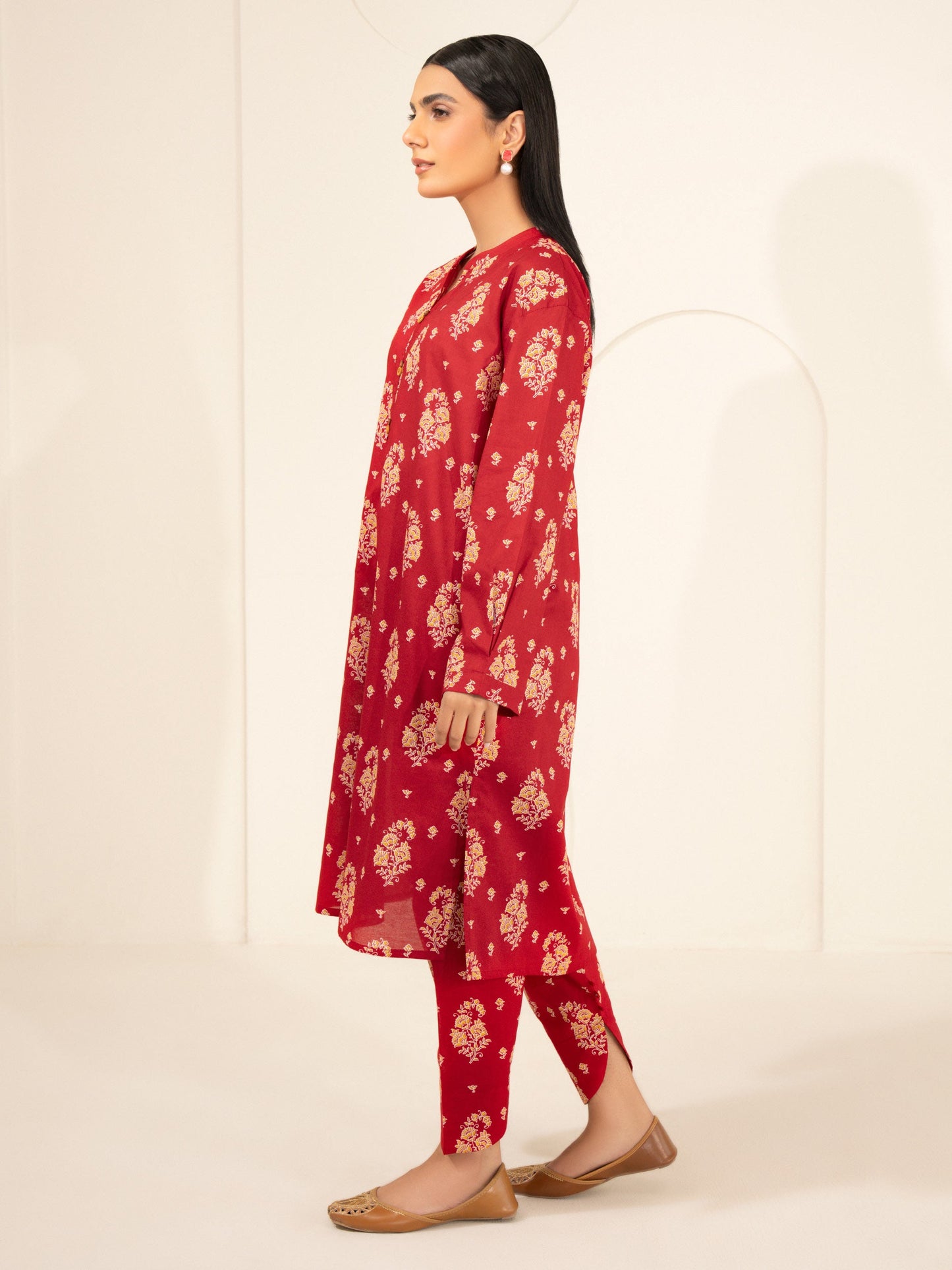 Lawn Shirt-Paste Print (Unstitched)