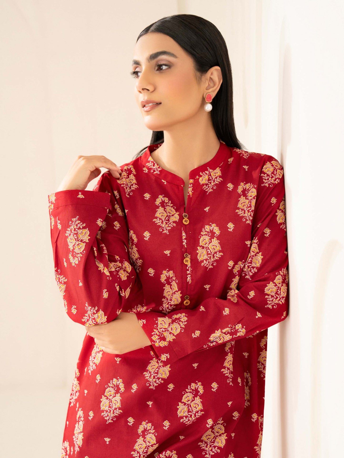 Lawn Shirt-Paste Print (Unstitched)