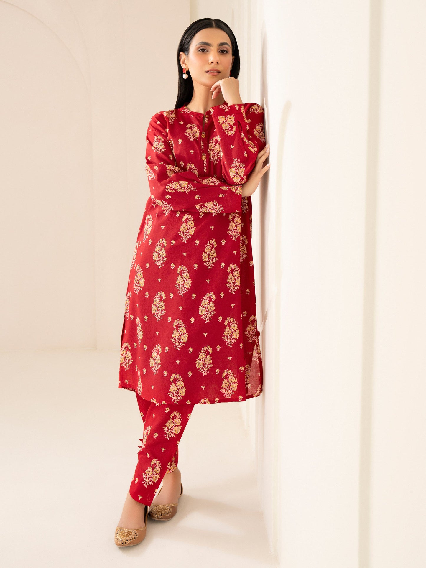 Lawn Shirt-Paste Print (Unstitched)