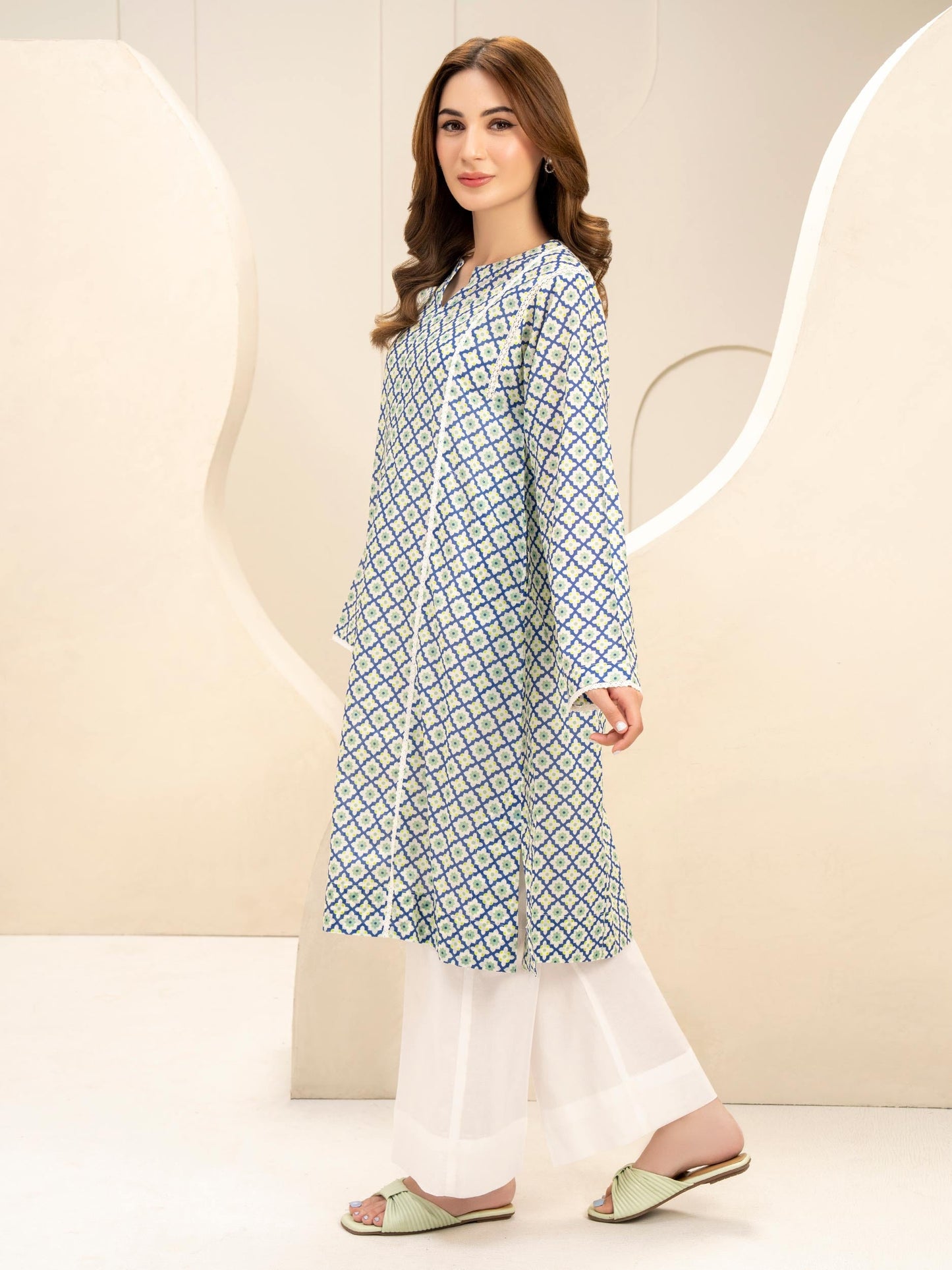 Lawn Shirt-Printed (Unstitched)