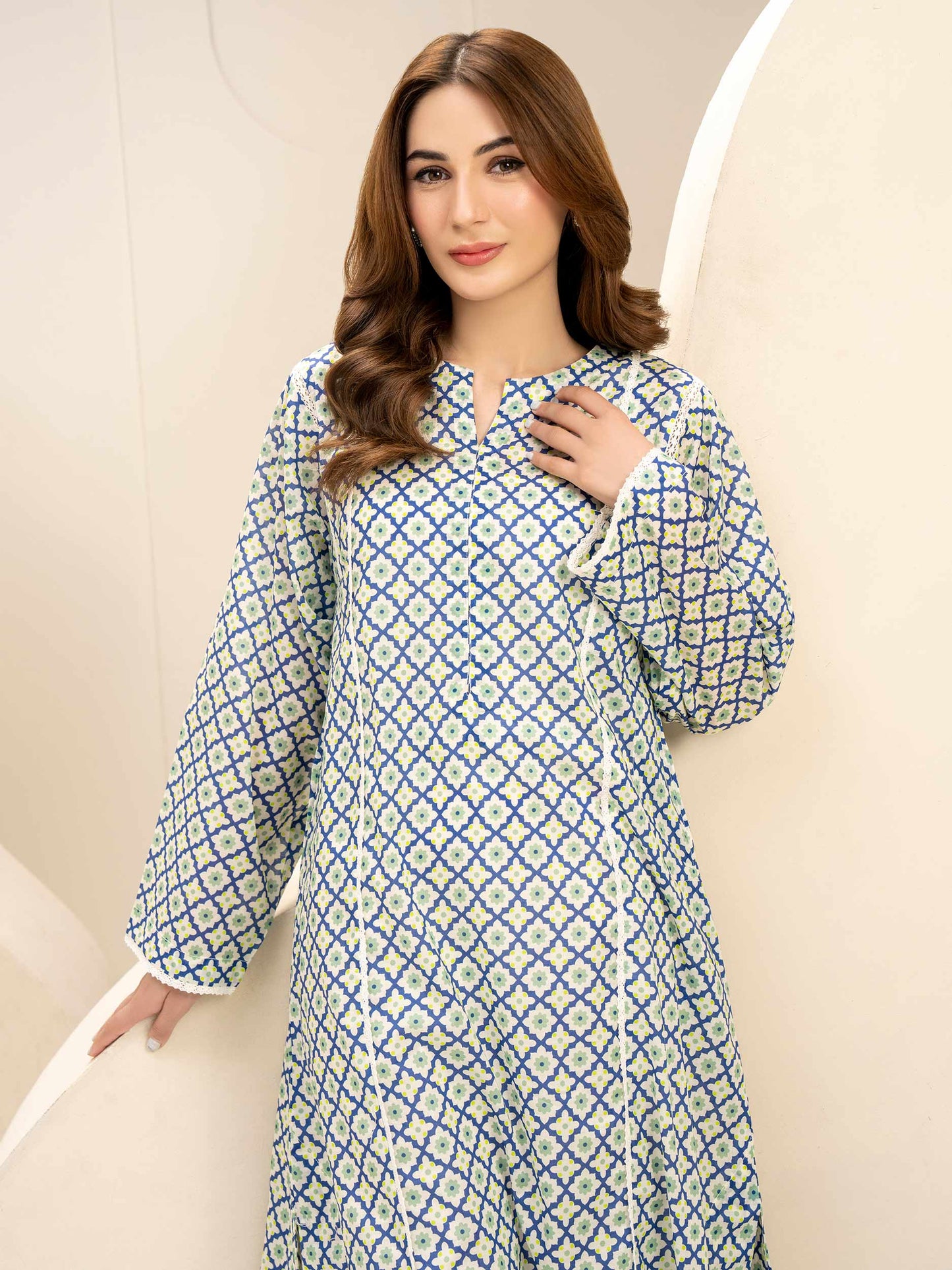 Lawn Shirt-Printed (Unstitched)