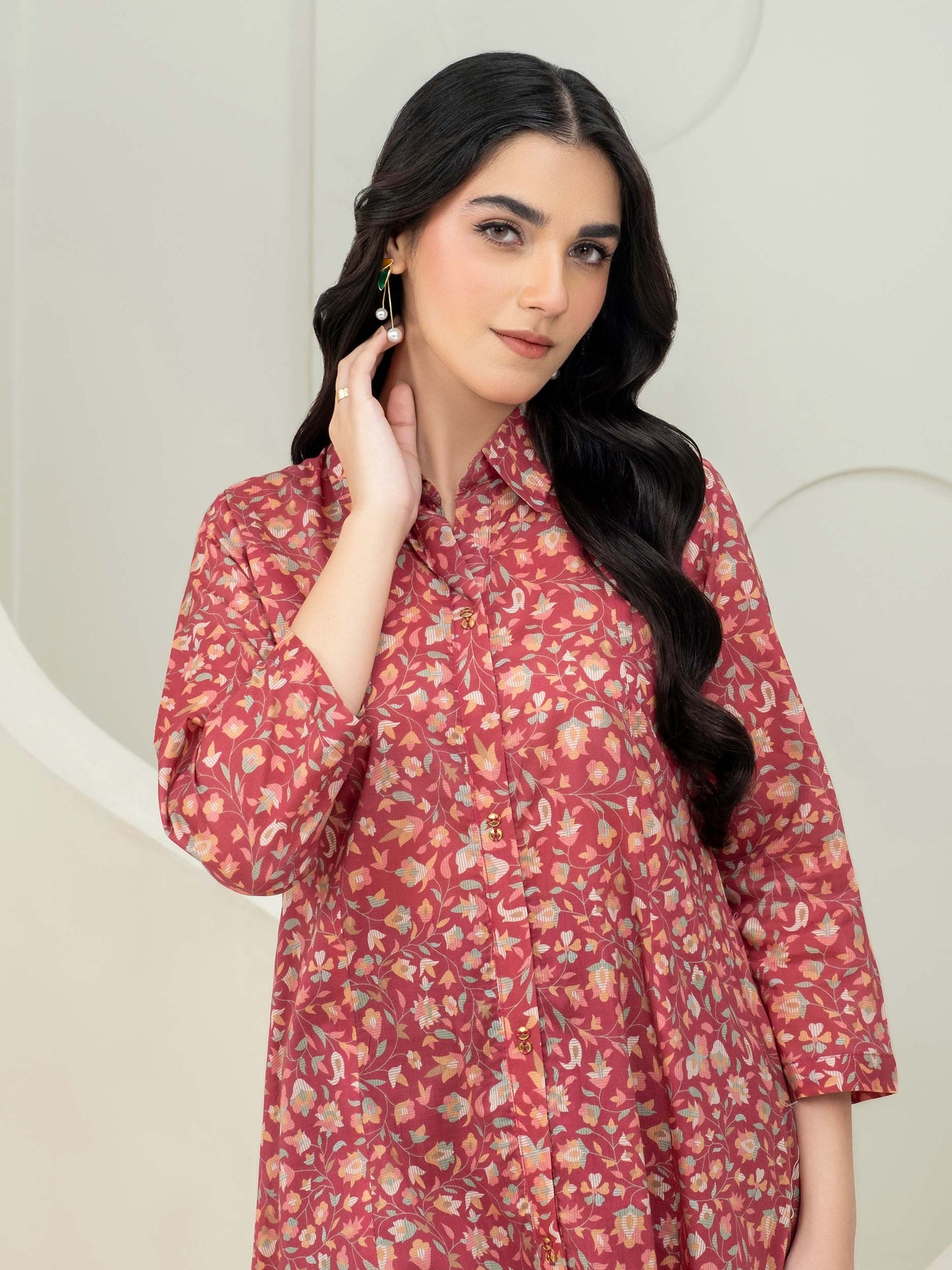 Lawn Shirt-Printed (Unstitched)