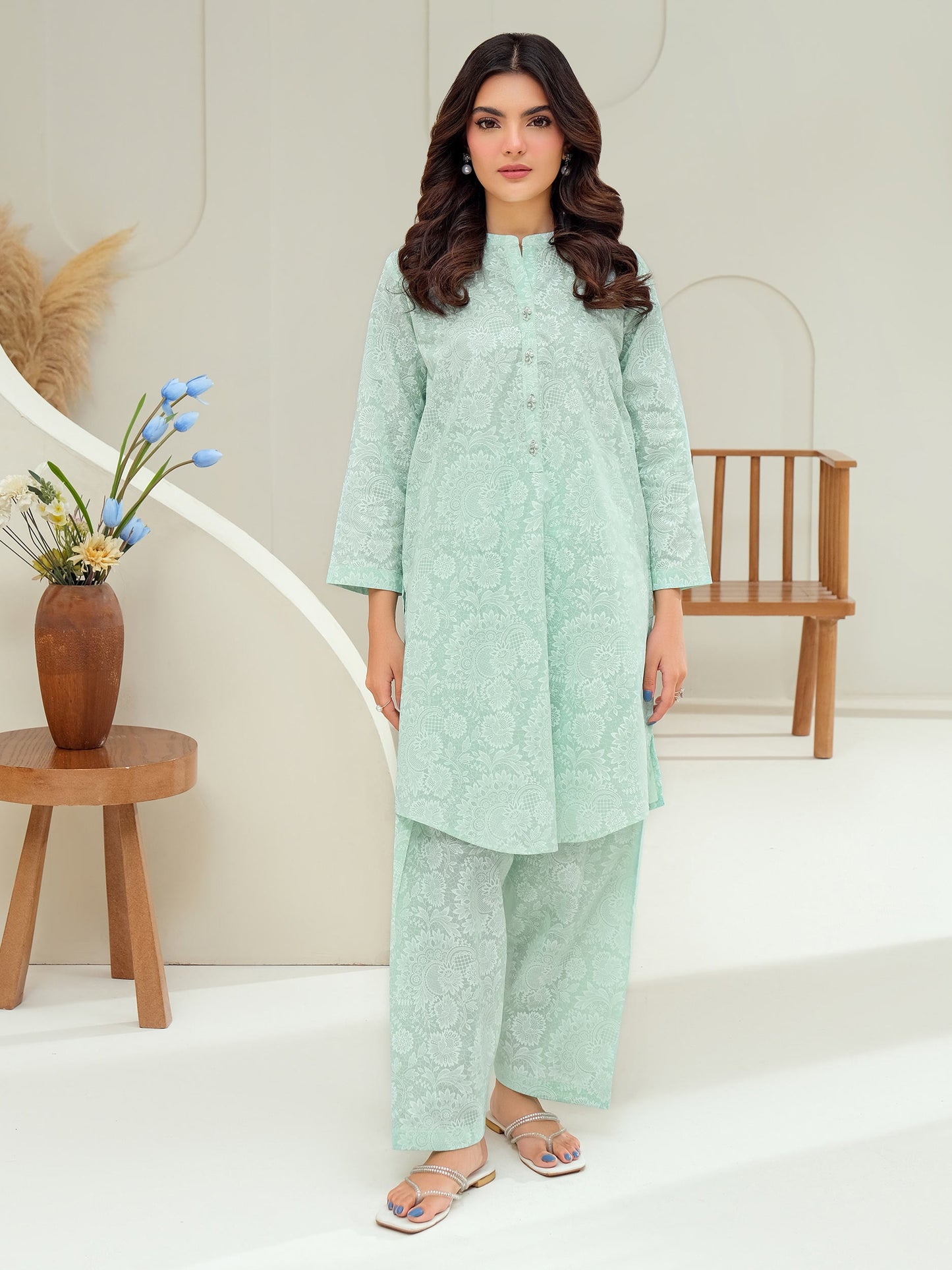 Lawn Shirt-Paste Print (Unstitched)