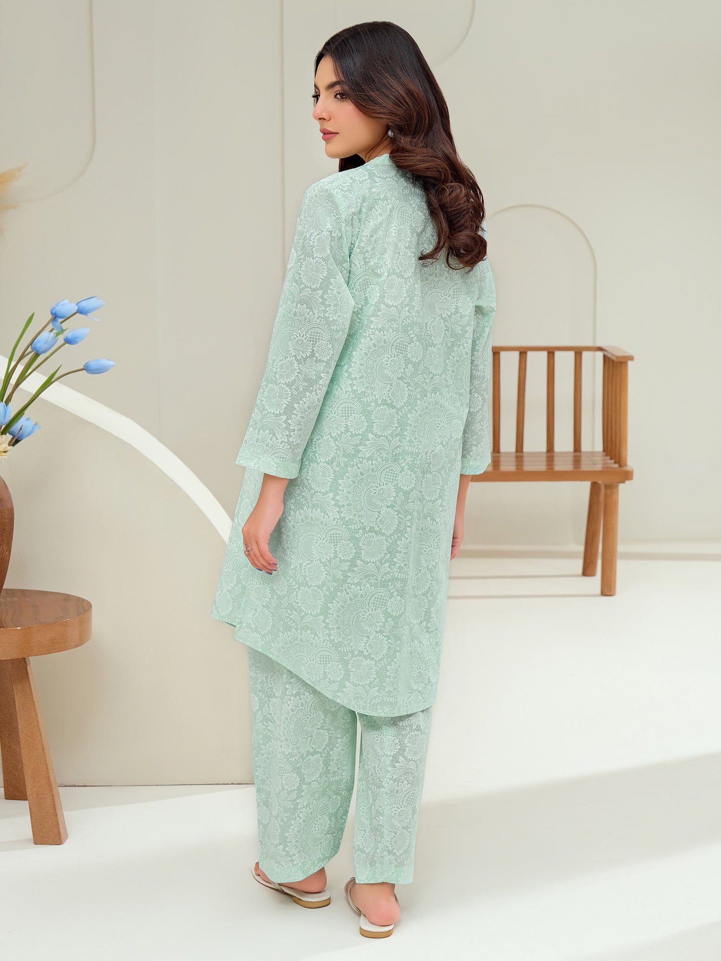 Lawn Shirt-Paste Print (Unstitched)