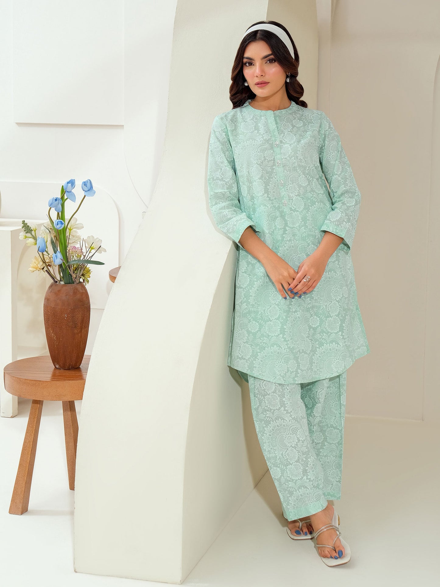 Lawn Shirt-Paste Print (Unstitched)