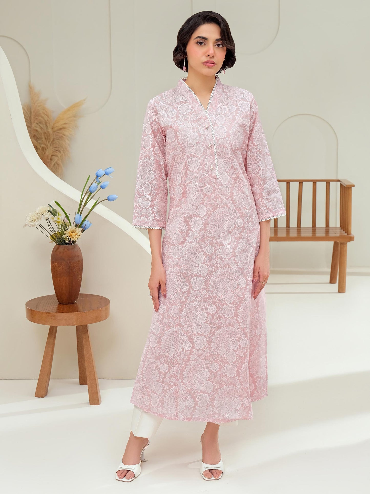 Lawn Shirt-Paste Print (Unstitched)