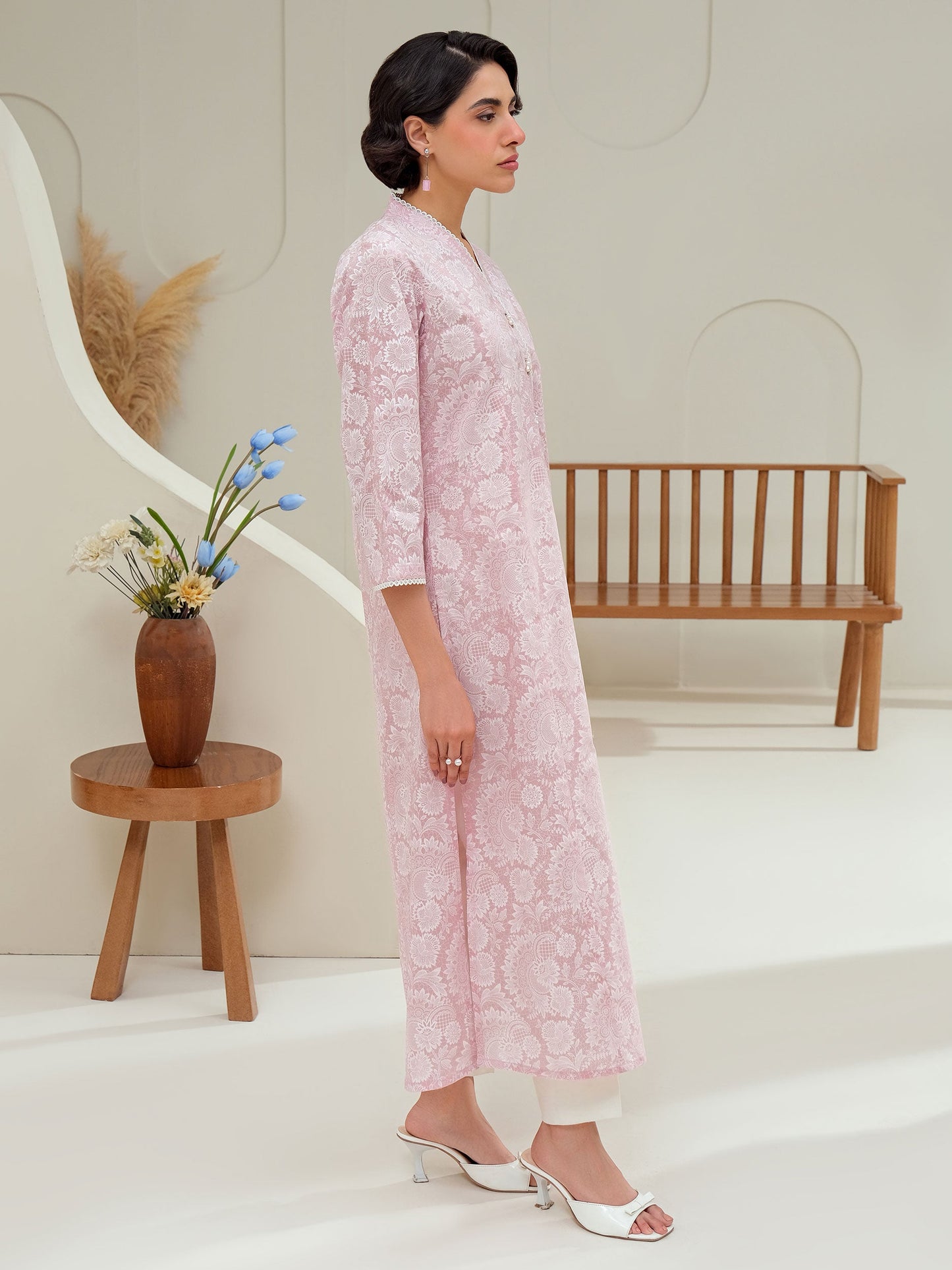 Lawn Shirt-Paste Print (Unstitched)