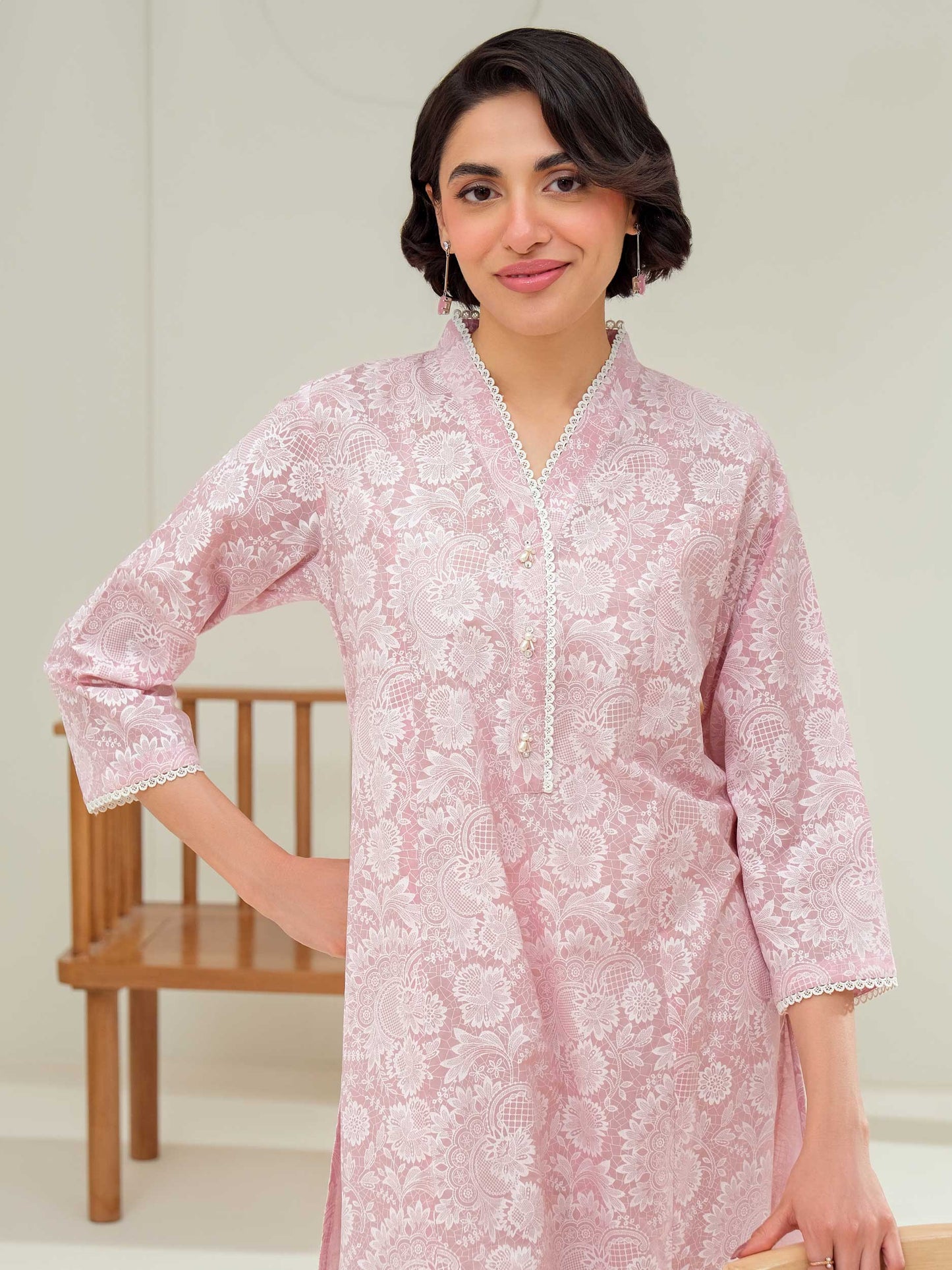 Lawn Shirt-Paste Print (Unstitched)