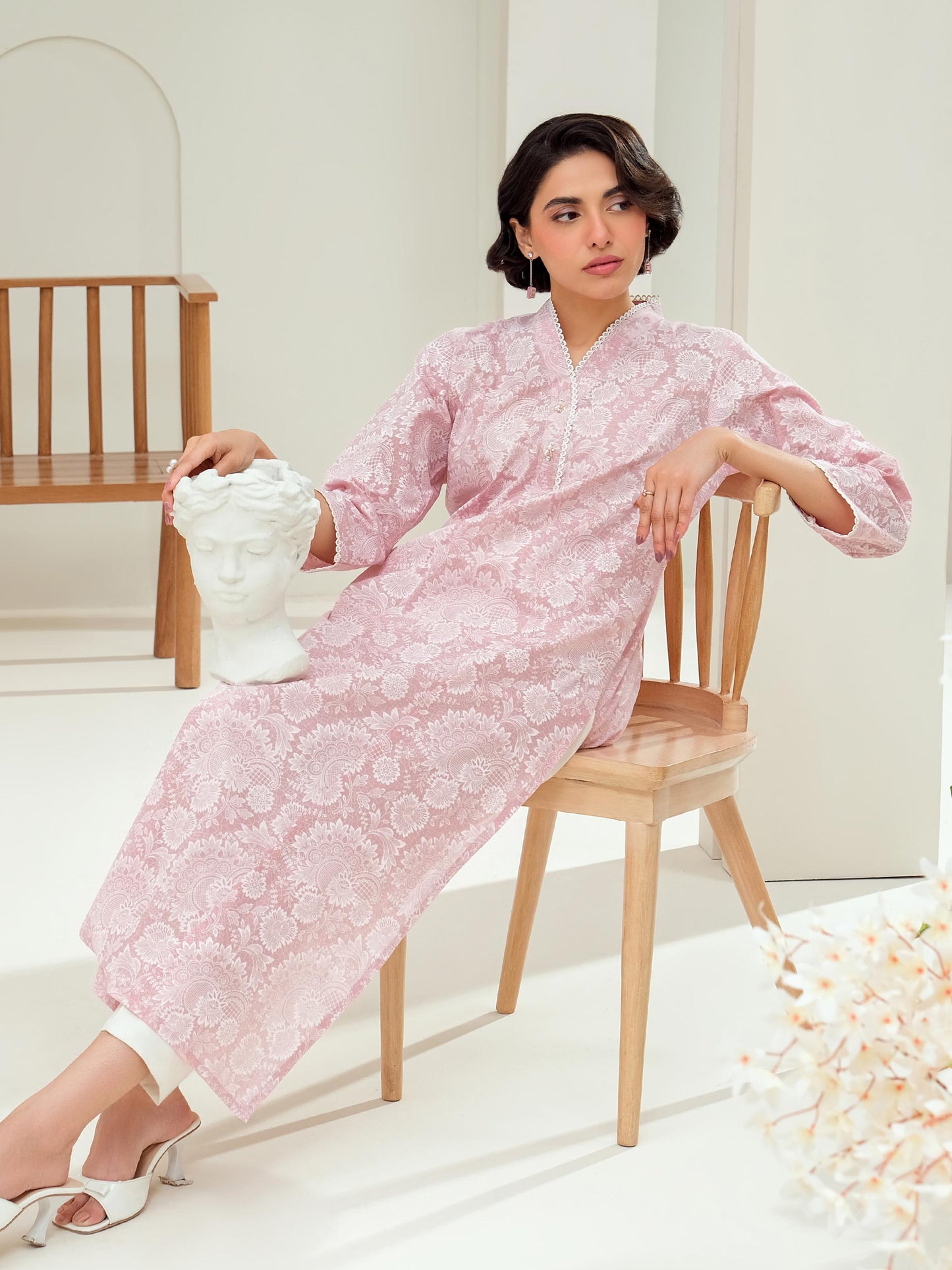 Lawn Shirt-Paste Print (Unstitched)