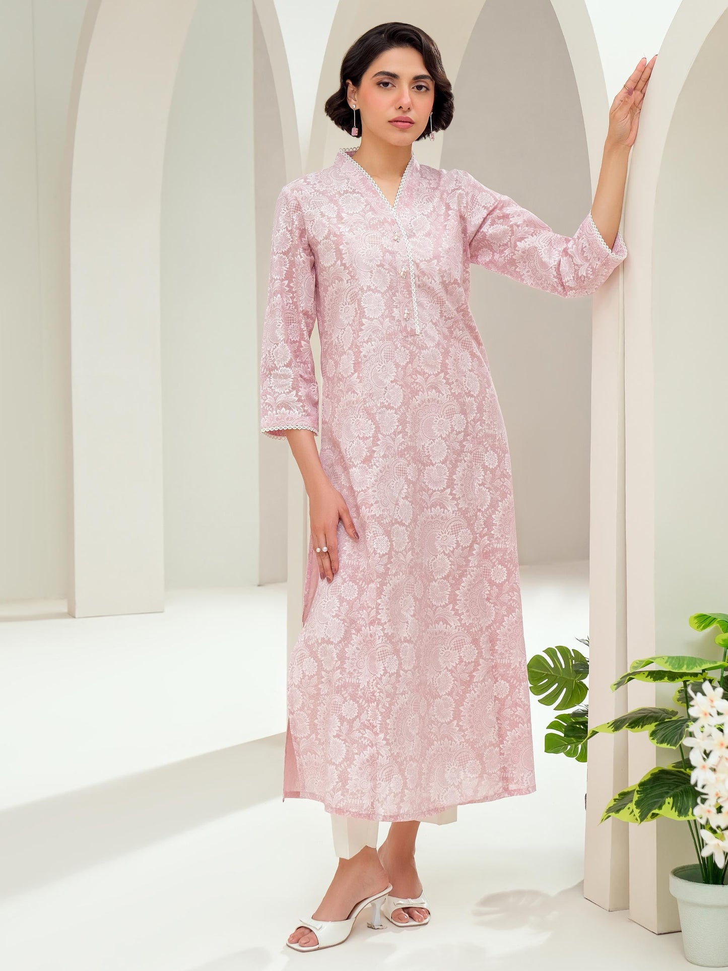 Lawn Shirt-Paste Print (Unstitched)