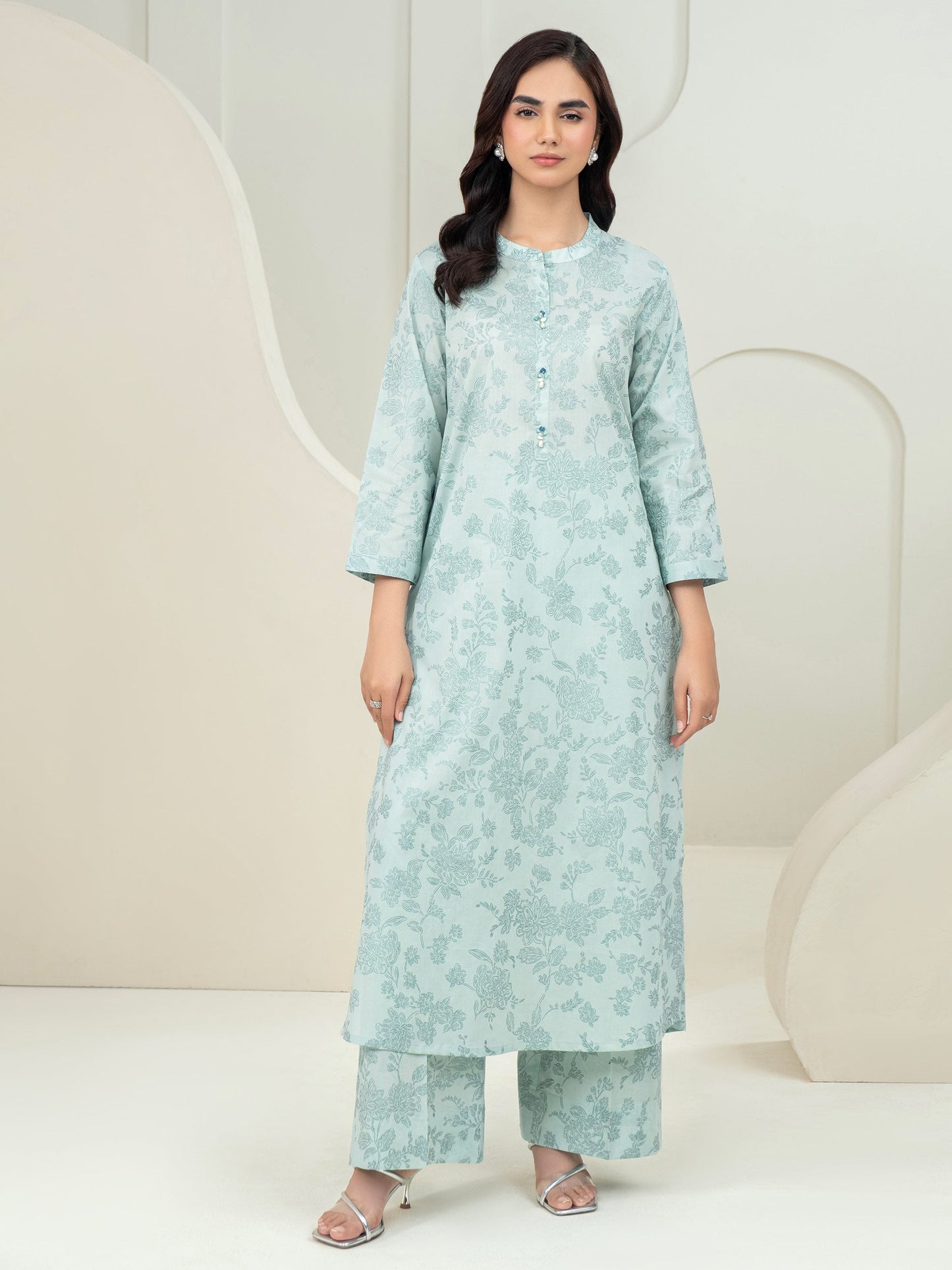 Lawn Shirt-Paste Print (Unstitched)