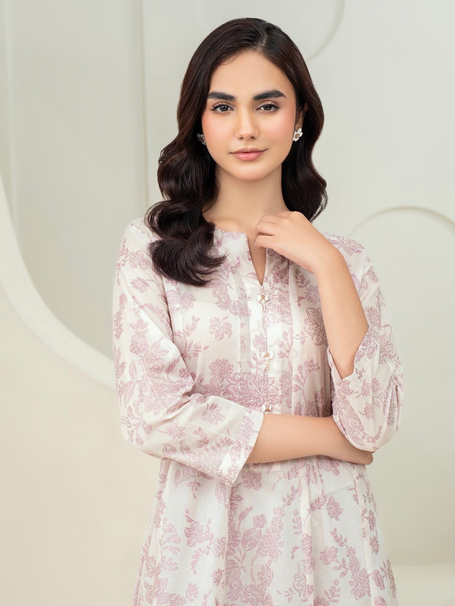 Lawn Shirt-Paste Print (Unstitched)