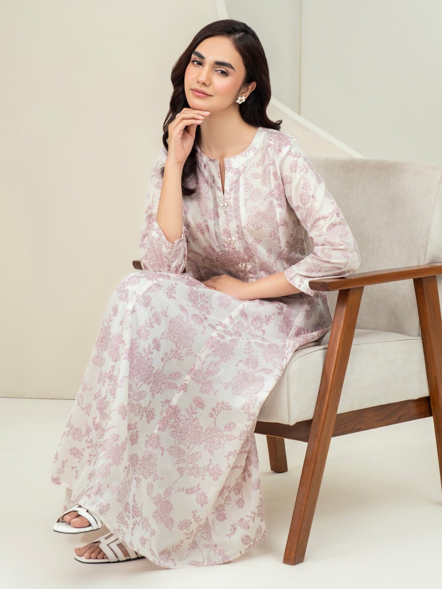 Lawn Shirt-Paste Print (Unstitched)