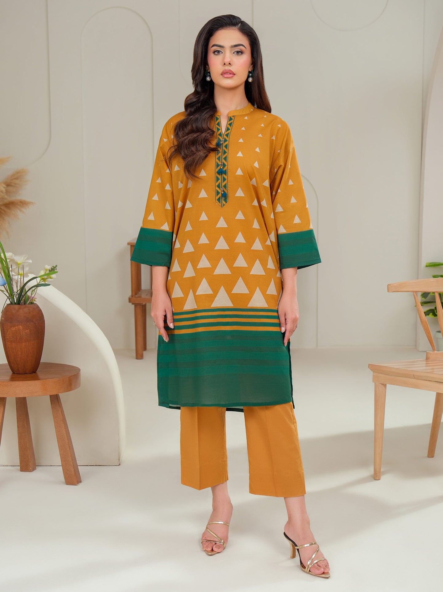 2 Piece Lawn Suit-Printed (Unstitched)