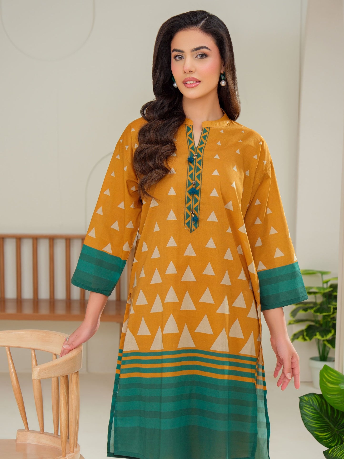 2 Piece Lawn Suit-Printed (Unstitched)
