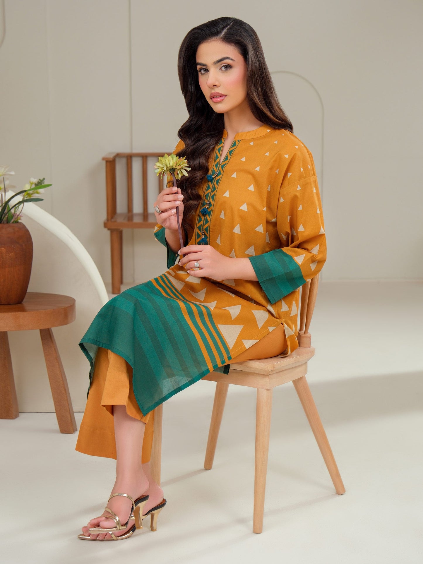 2 Piece Lawn Suit-Printed (Unstitched)