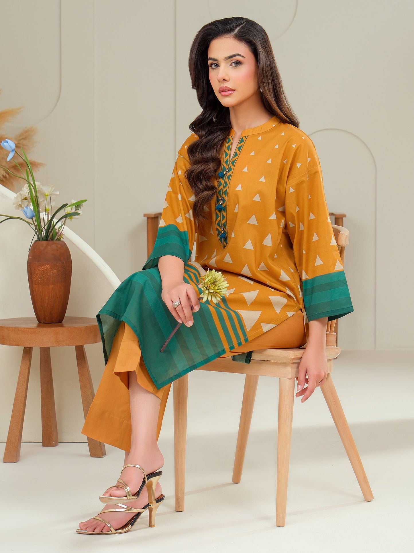 2 Piece Lawn Suit-Printed (Unstitched)