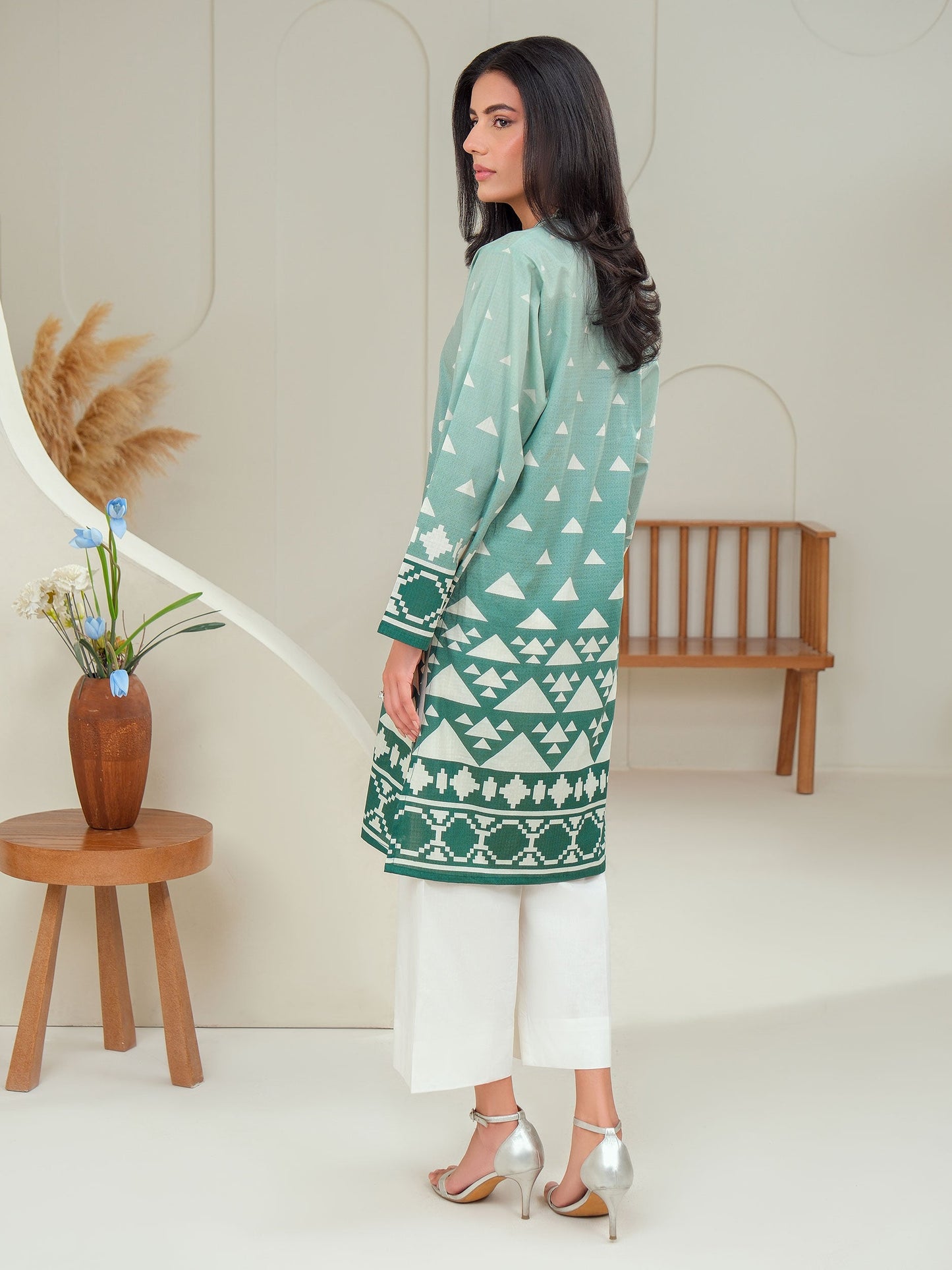 Lawn Shirt-Printed (Unstitched)