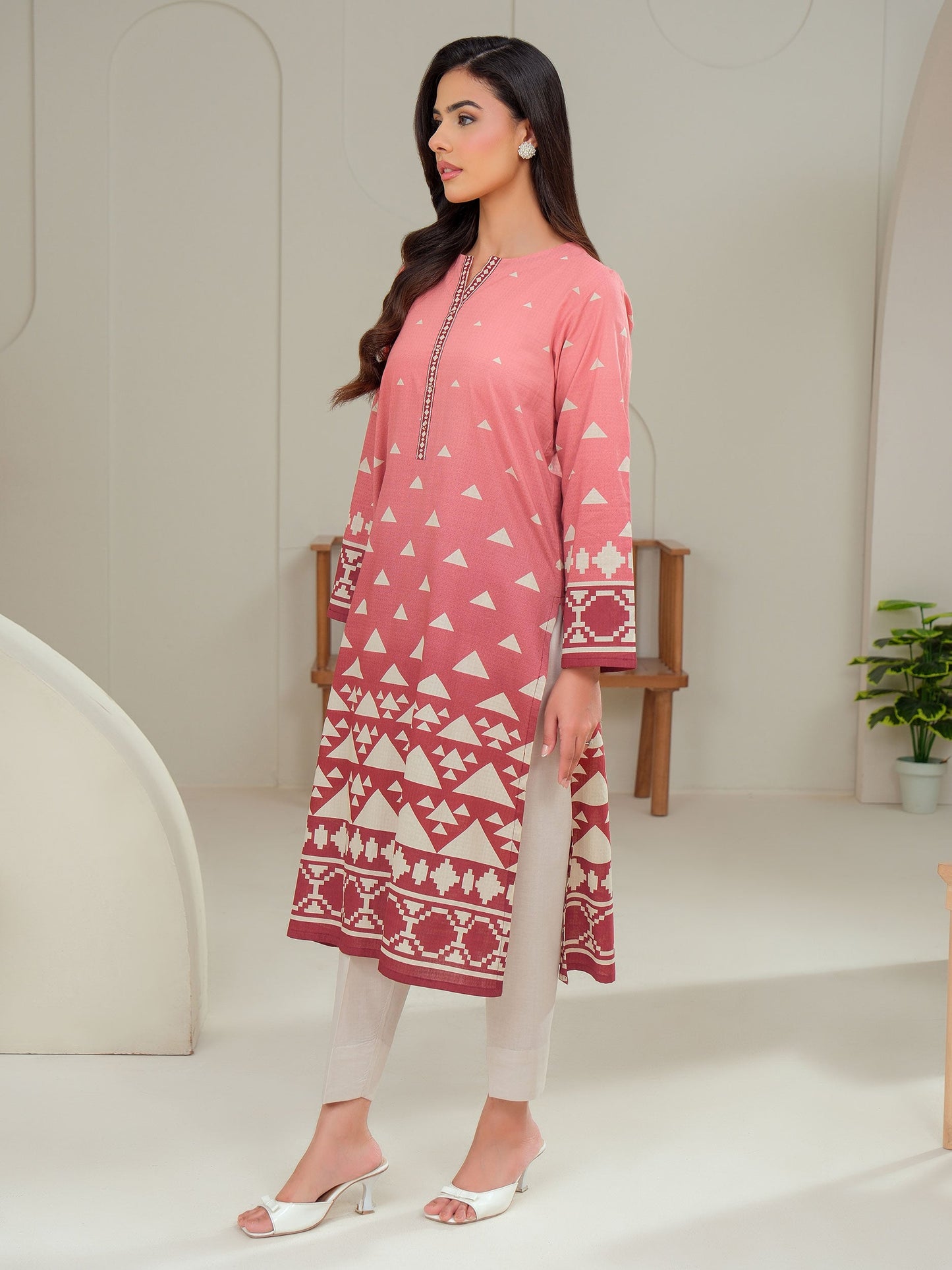 Lawn Shirt-Printed (Unstitched)