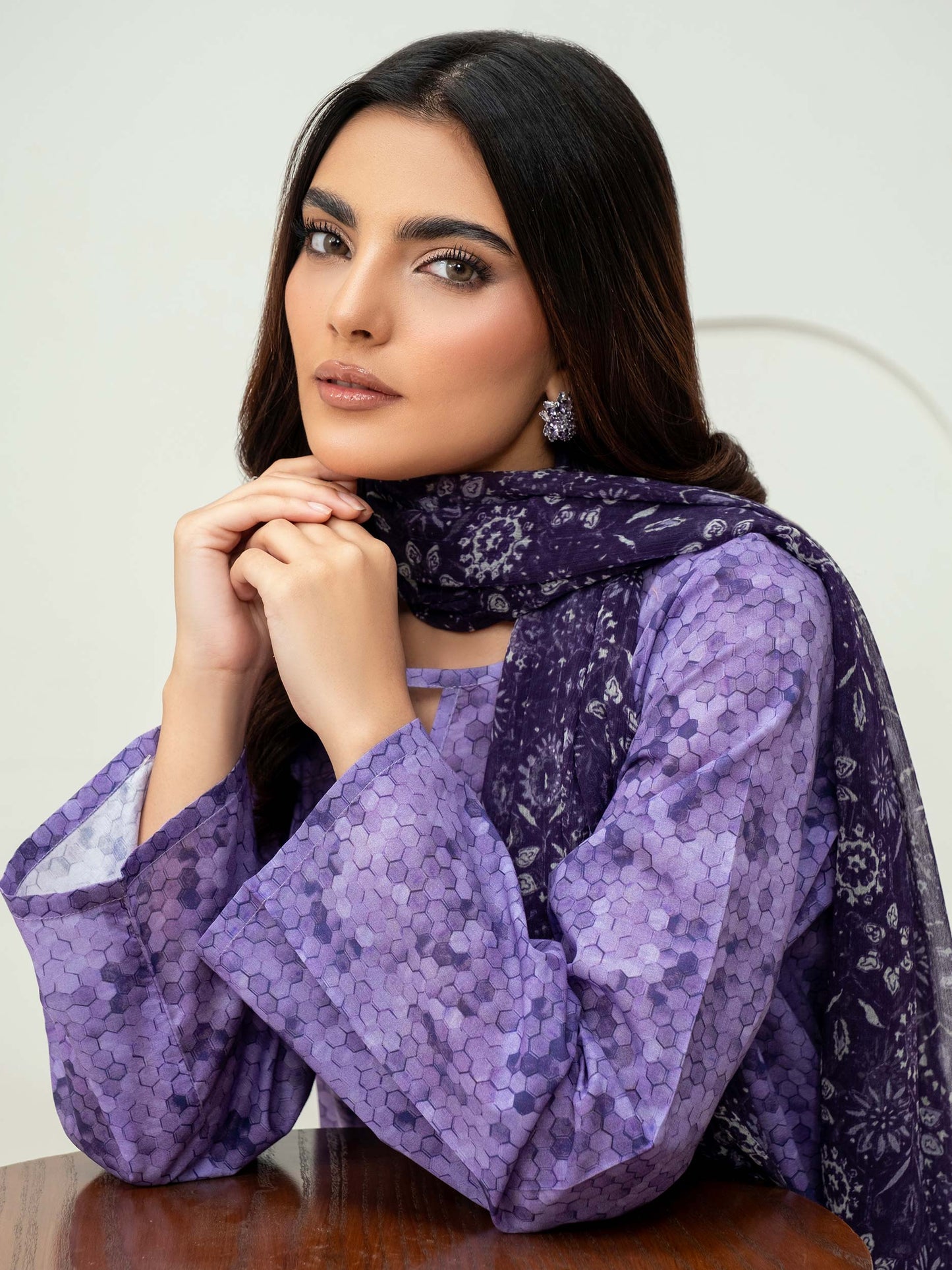 2 Piece Lawn Suit-Printed (Unstitched)