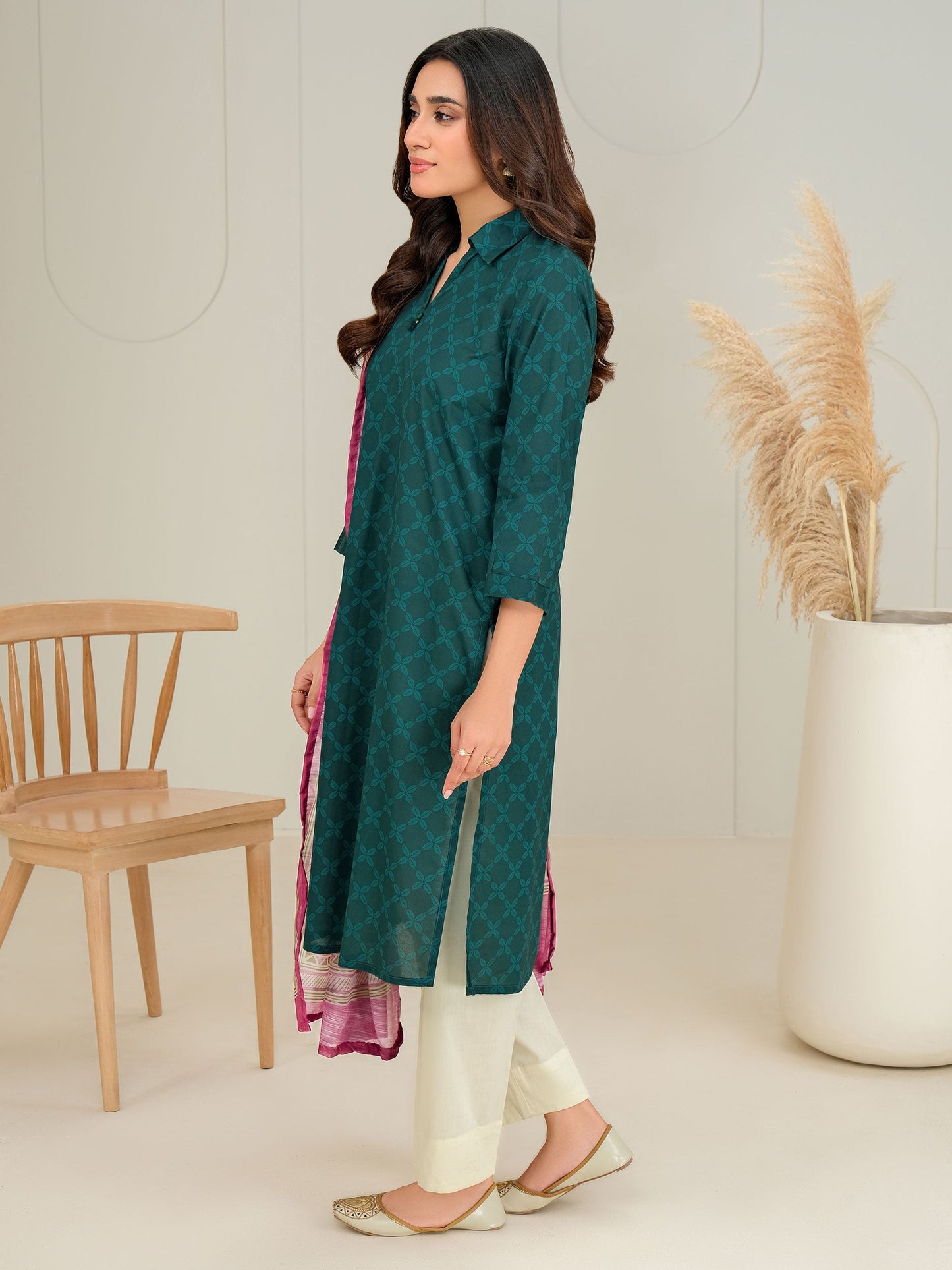 2 Piece Lawn Suit-Printed (Unstitched)