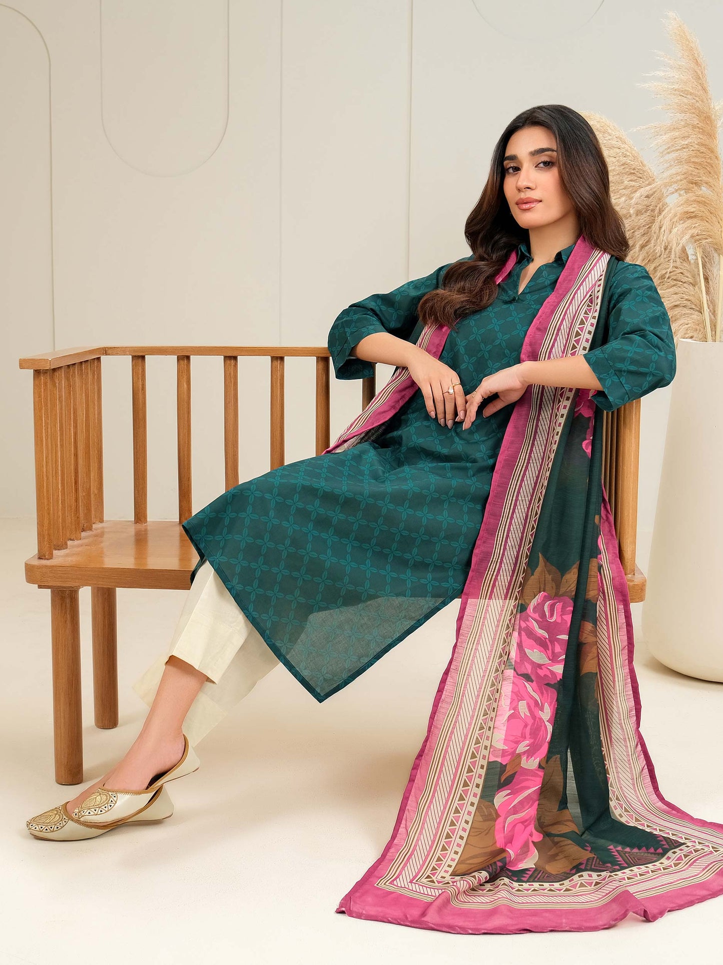 2 Piece Lawn Suit-Printed (Unstitched)