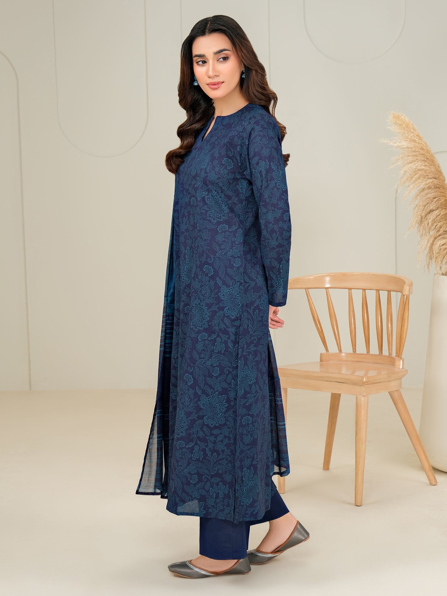 2 Piece Lawn Suit-Paste Print (Unstitched)
