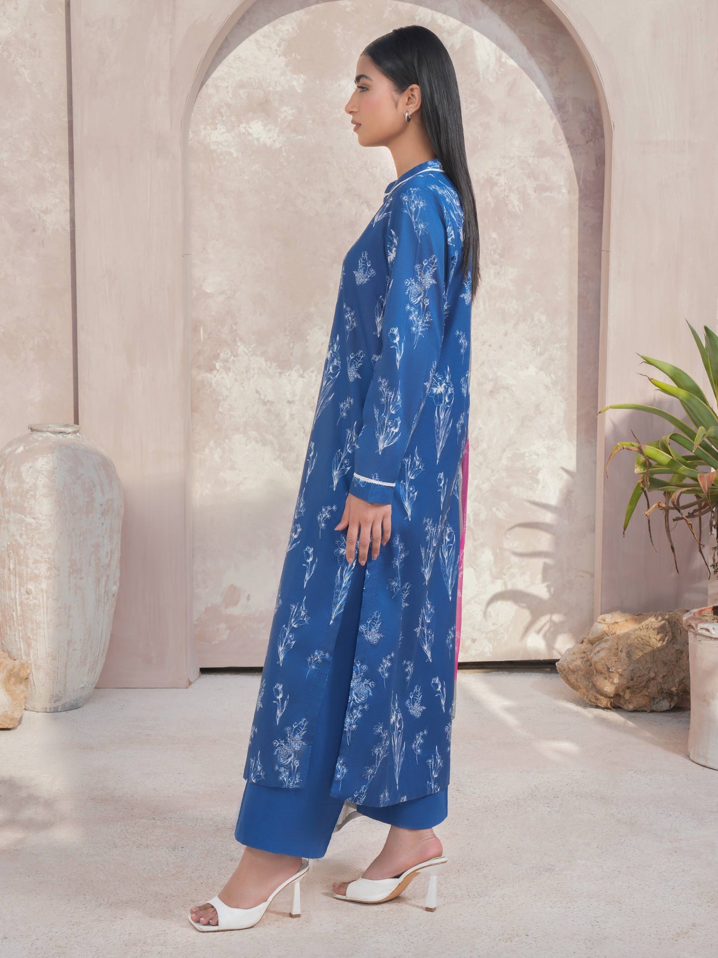 2 Piece Lawn Suit-Printed (Unstitched)