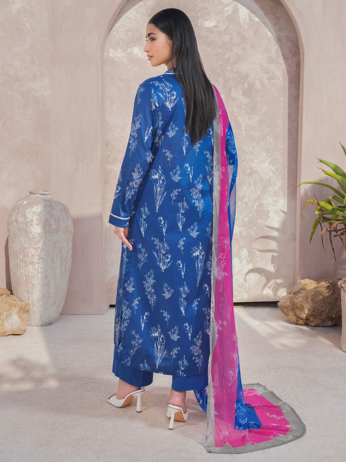 2 Piece Lawn Suit-Printed (Unstitched)