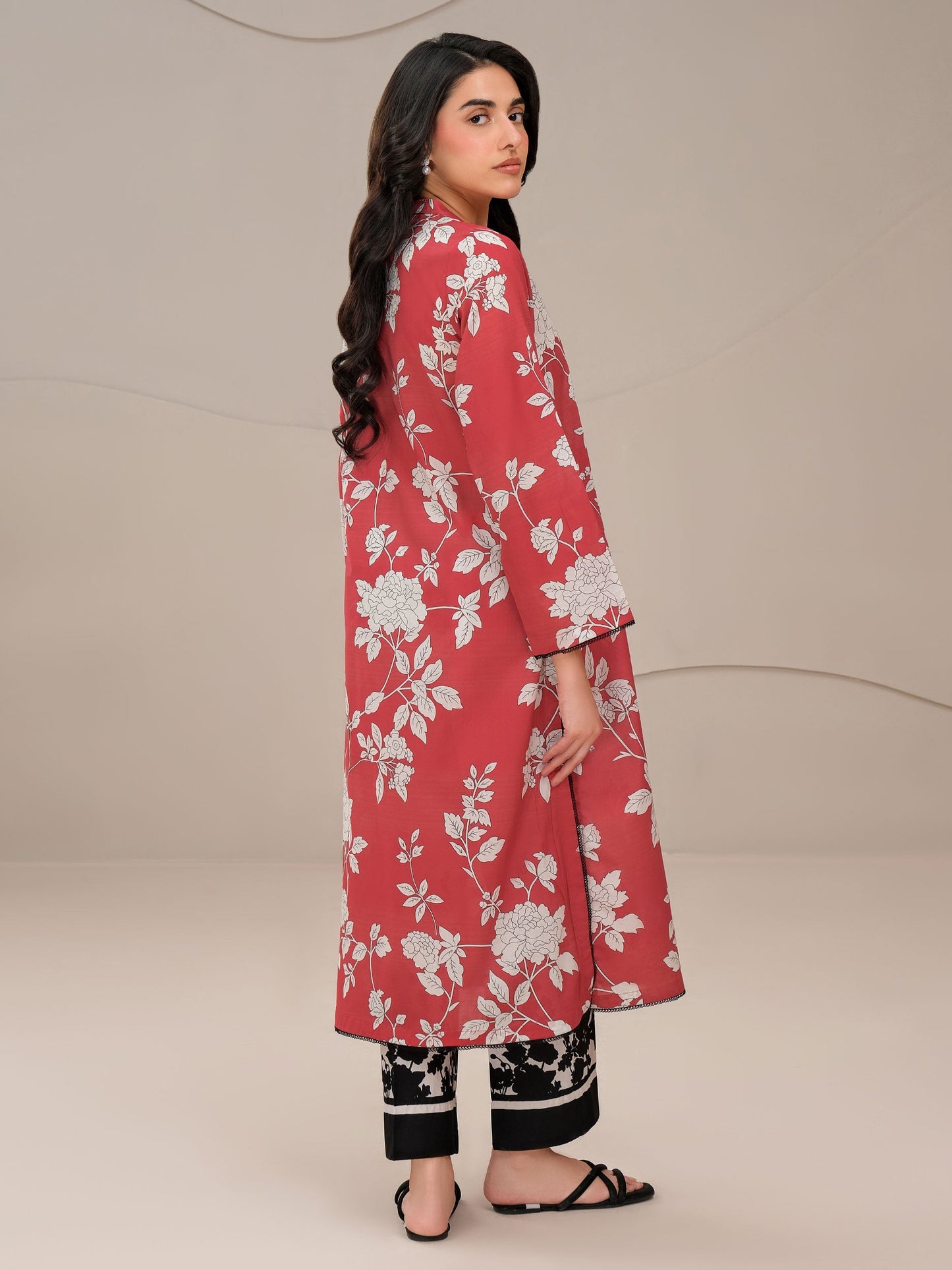 2 Piece Lawn Suit-Printed (Unstitched)