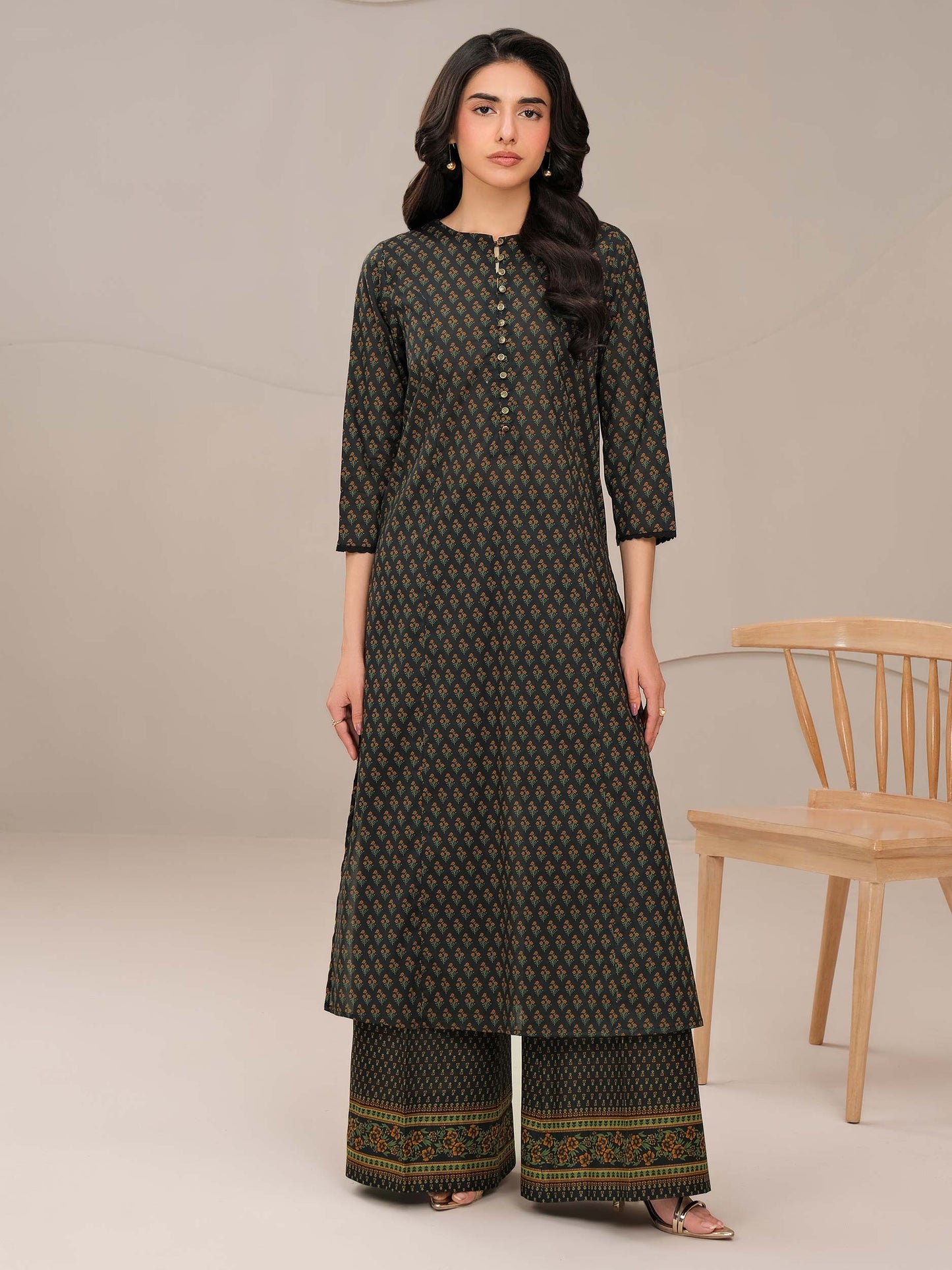 2 Piece Lawn Suit-Printed (Unstitched)