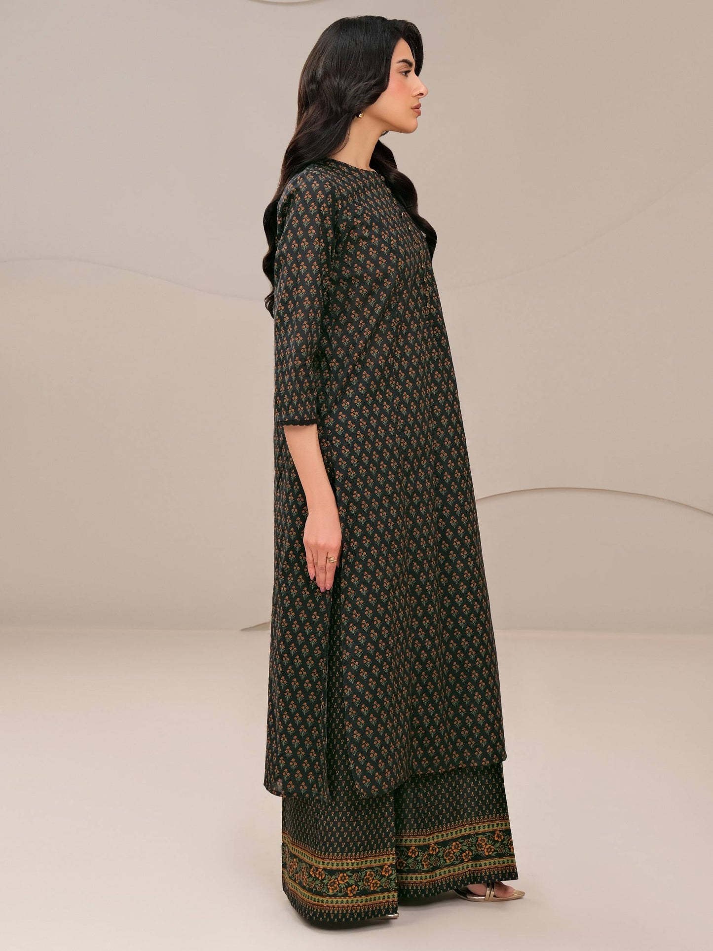2 Piece Lawn Suit-Printed (Unstitched)