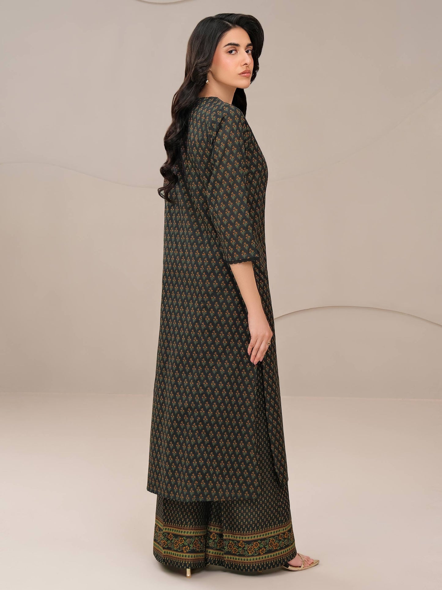2 Piece Lawn Suit-Printed (Unstitched)