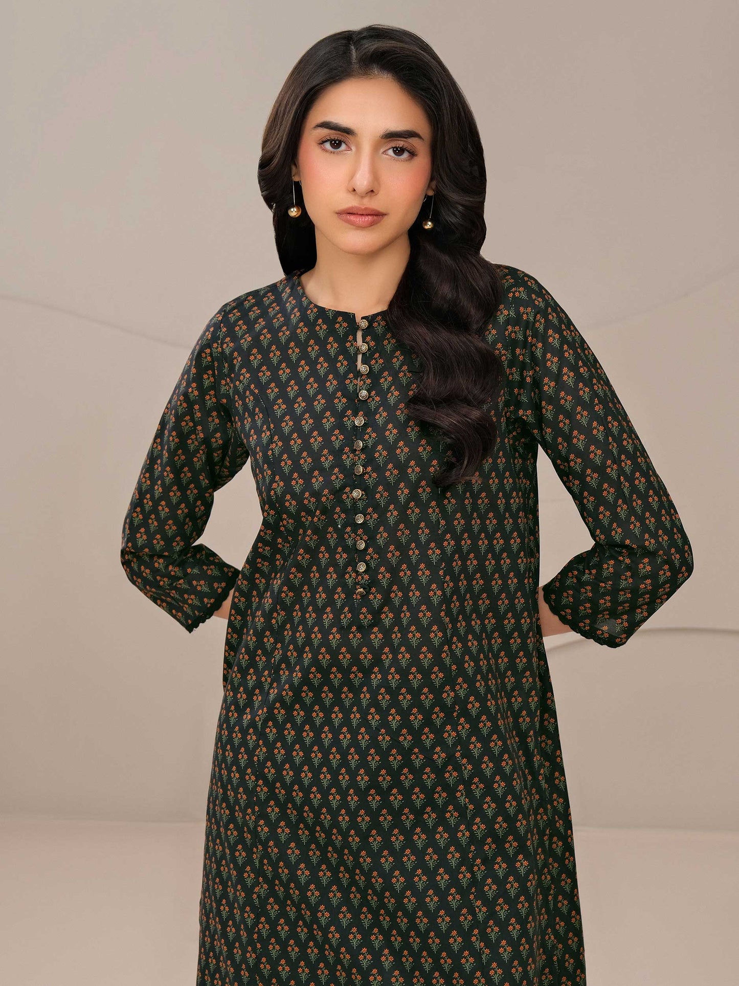 2 Piece Lawn Suit-Printed (Unstitched)