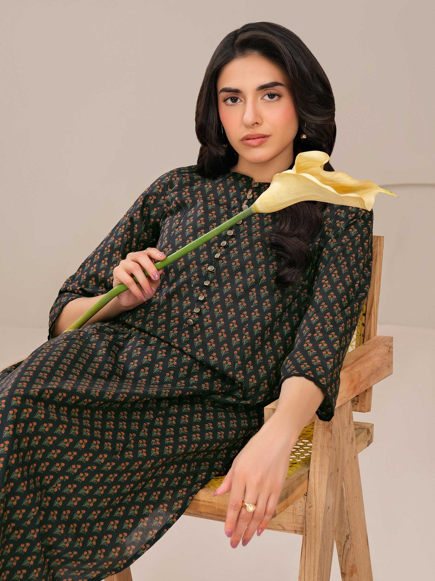 2 Piece Lawn Suit-Printed (Unstitched)