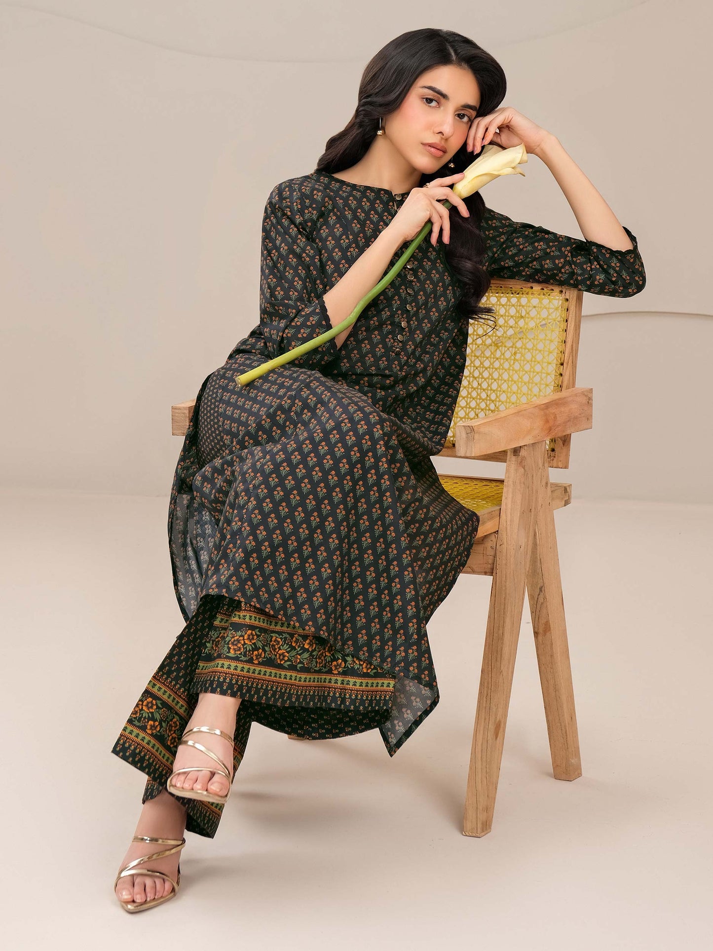 2 Piece Lawn Suit-Printed (Unstitched)