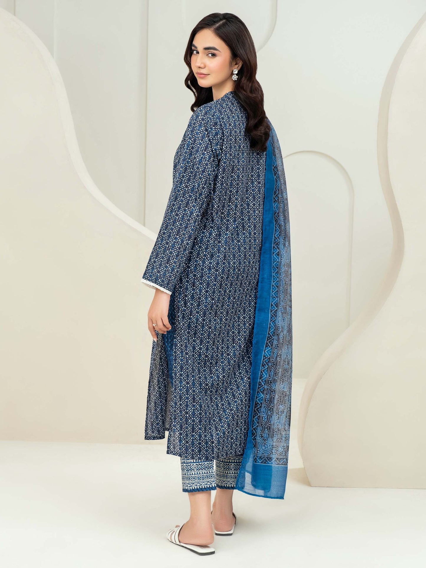 3 Piece Lawn Suit-Printed (Unstitched)